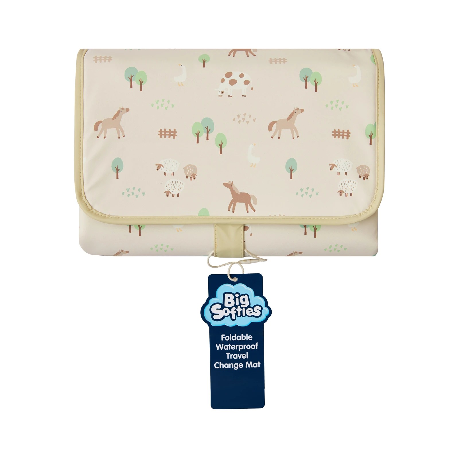 1 Big Softies Nappy Change pad - Zoo, 1 of 5