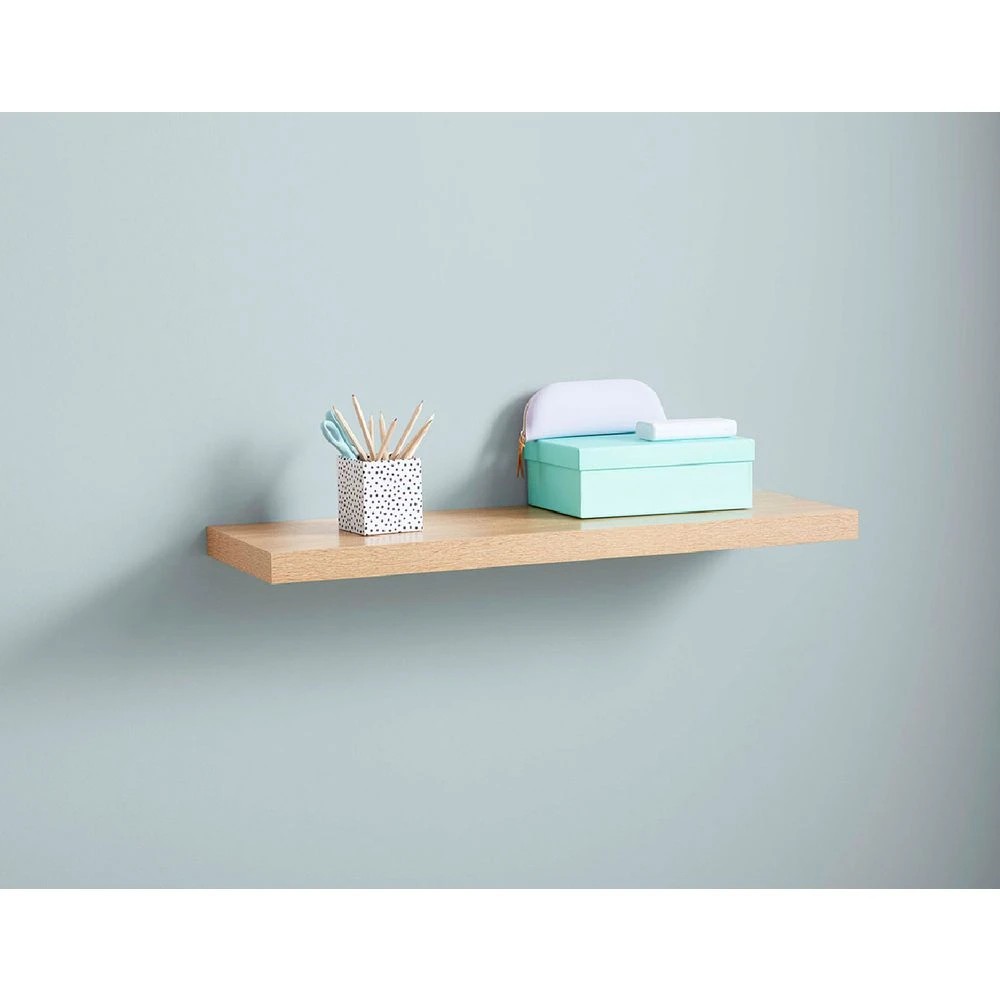 4 Horsen Floating Shelf 800mm Oak Shelves Home Office Storage, 4 of 4
