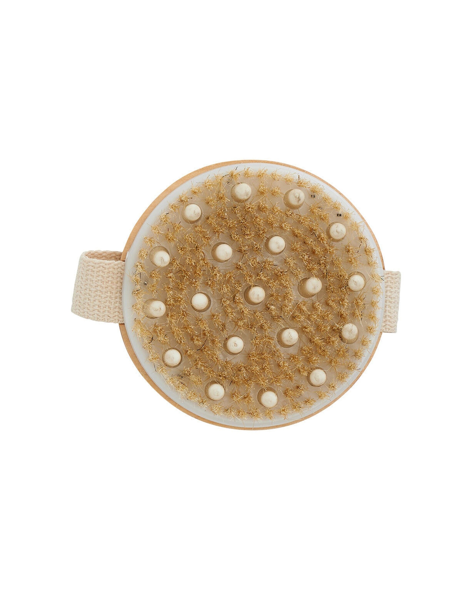 1 Annabel Trends Spa Trends Shower Massage Brush 11x11cm - Brown, 1 of 7