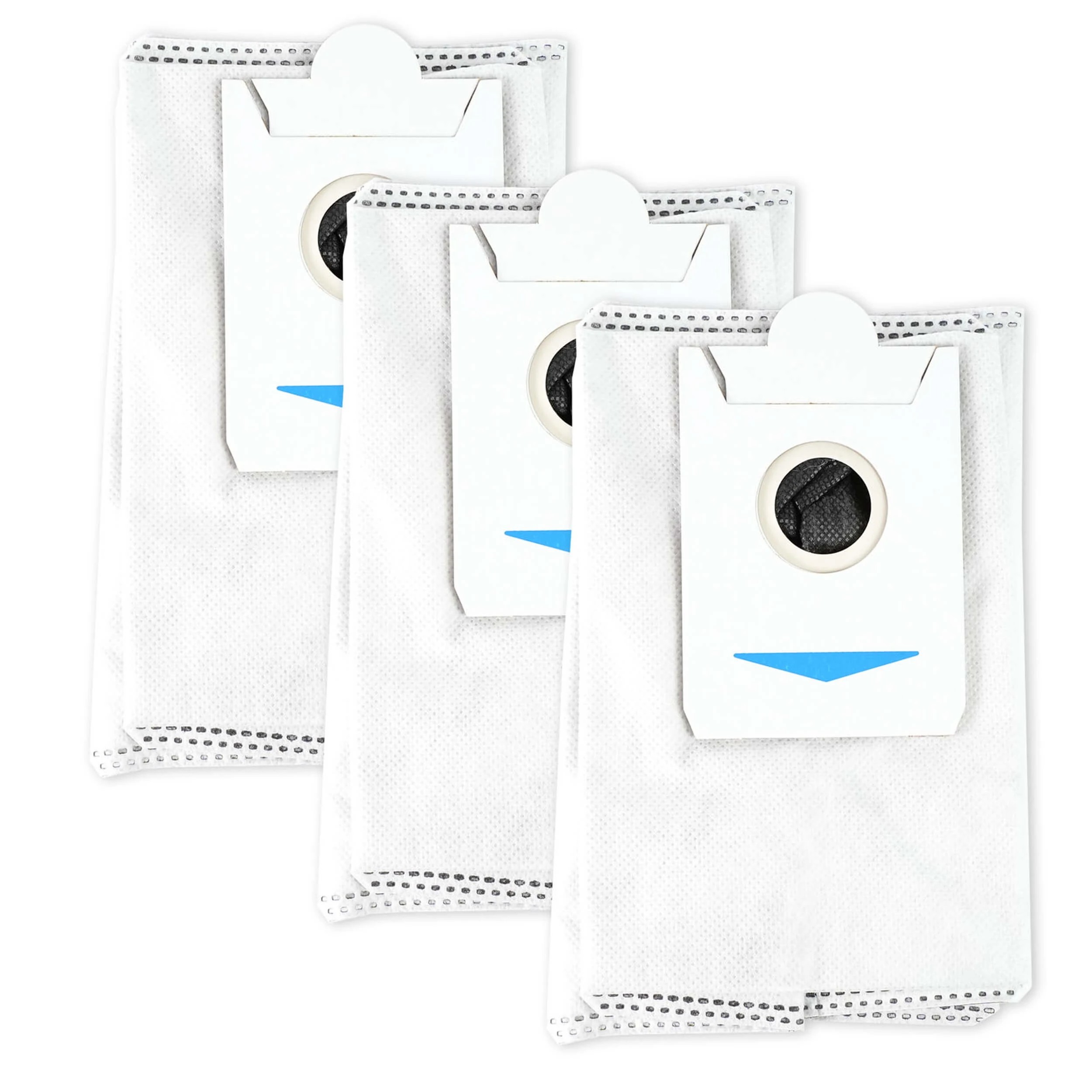 2 Ecovacs Cleaning 3 Pack Antibacterial Dust Bags For Deebot X2, X5 & T30S Pro Series - Grey, 2 of 3