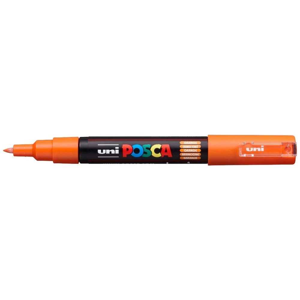 1 POSCA PC 1M Paint Marker Orange, 1 of 6