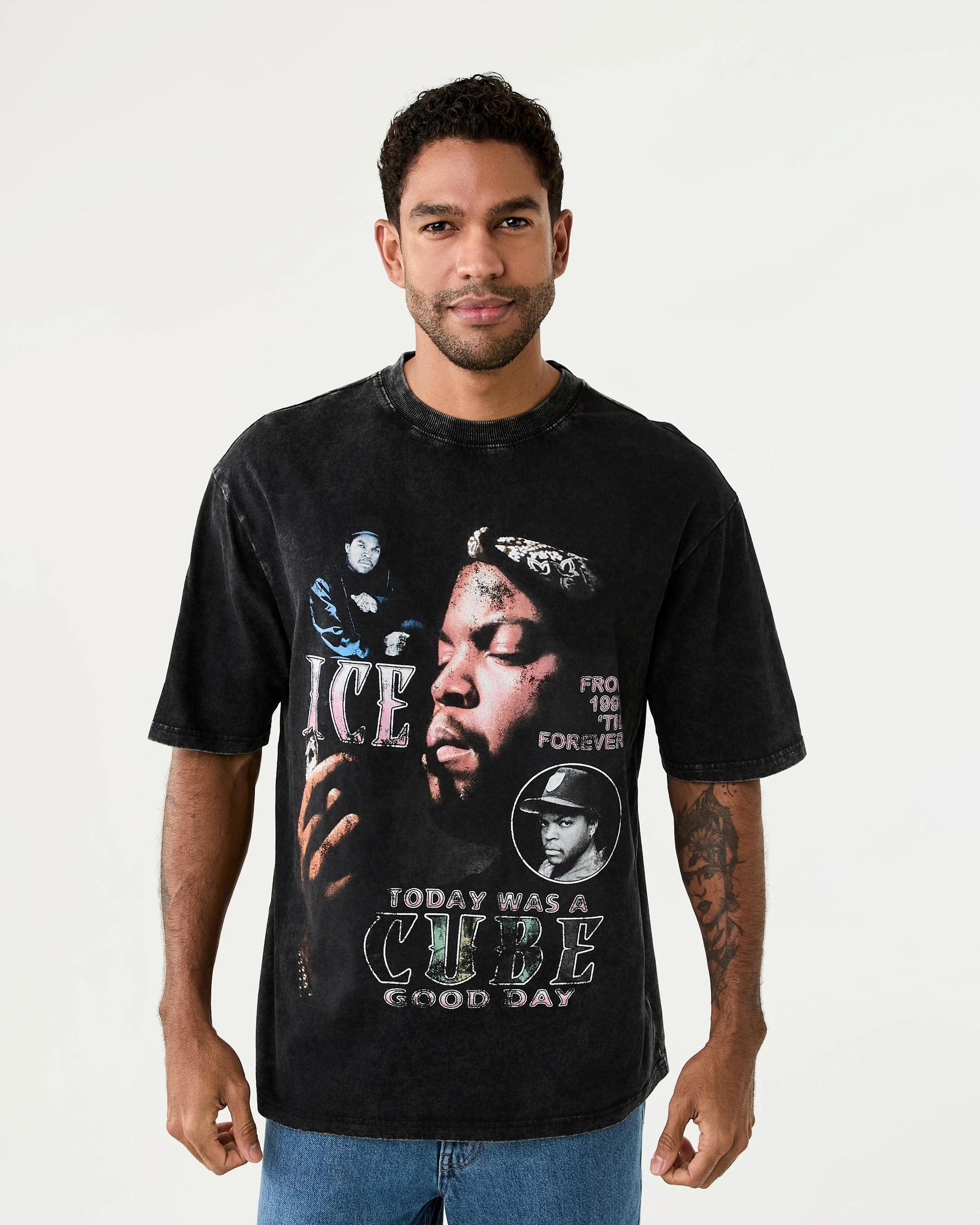 1 Ice Cube License T-shirt Black, 1 of 6
