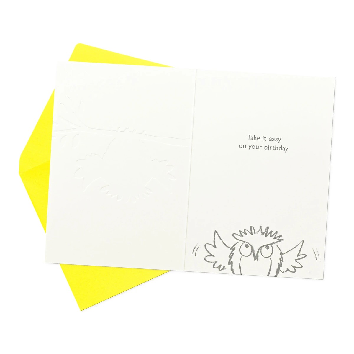 2 Hallmark Birthday Card - Hanging Owl, 2 of 3