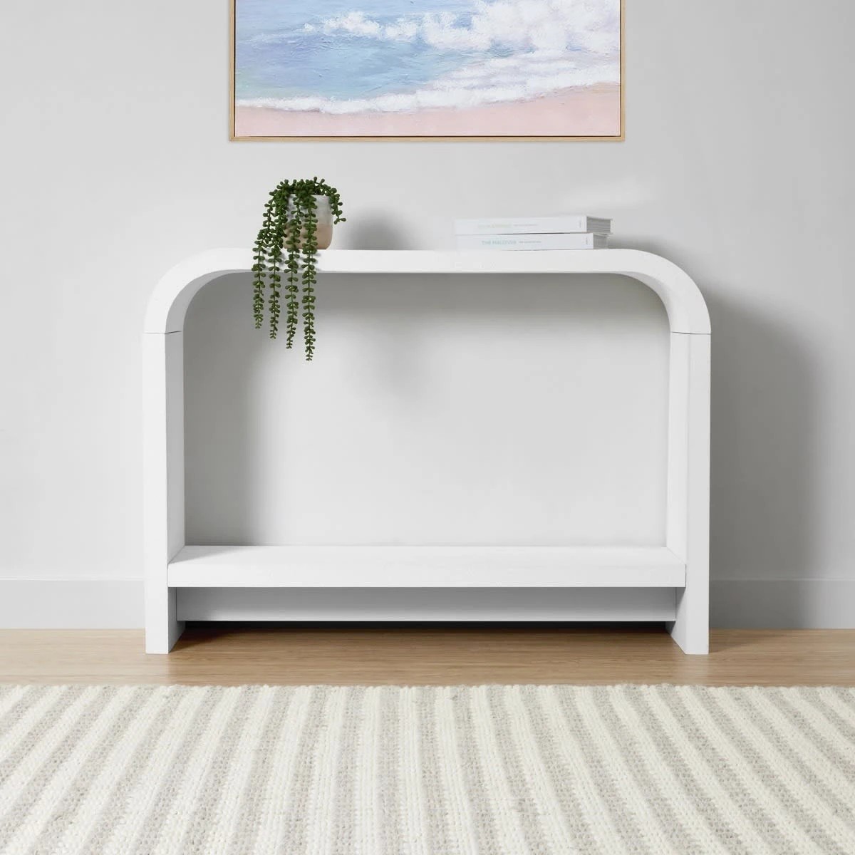 1 Texture Console Table, 1 of 9