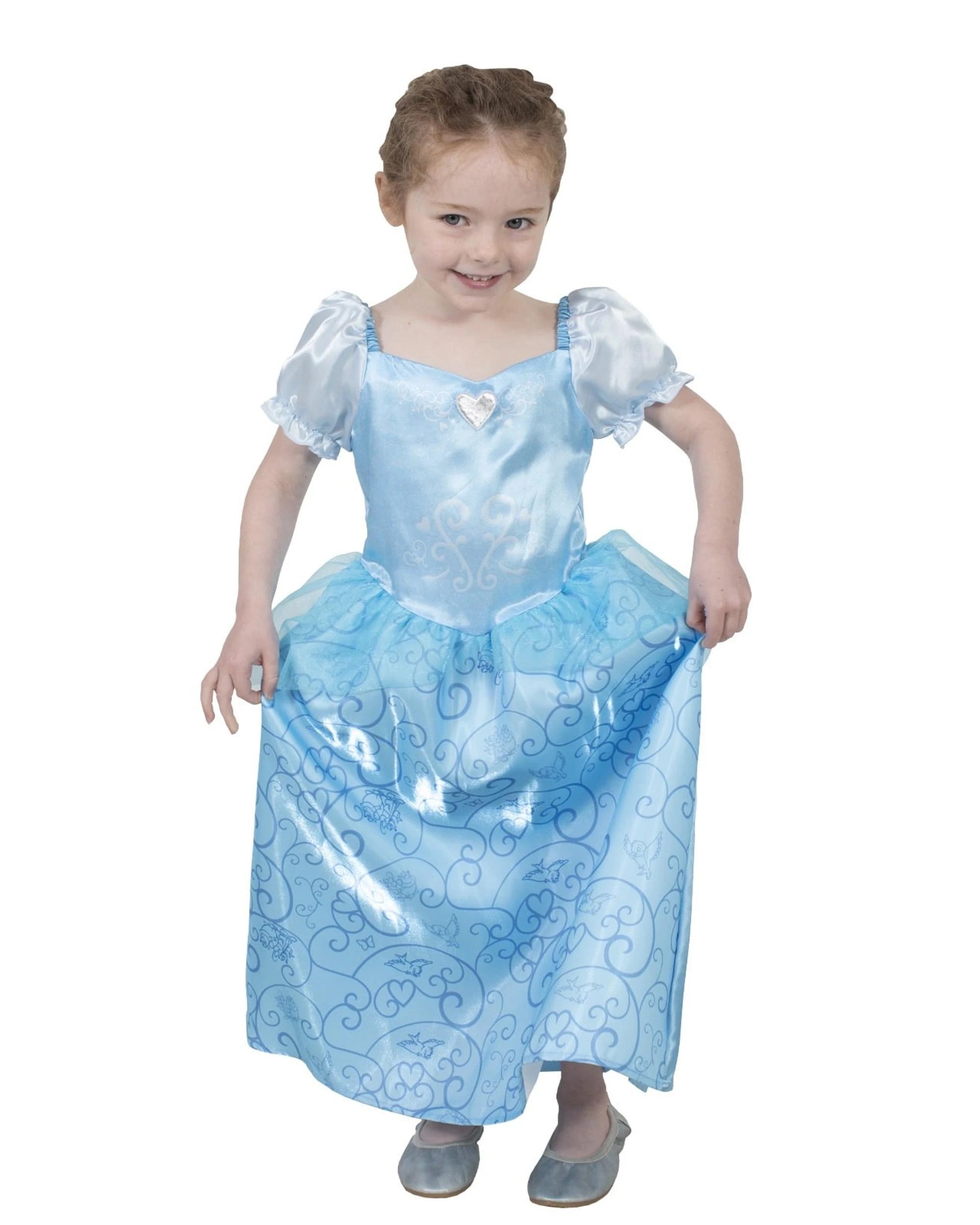 3 Disney Princess Cinderella Filagree Constume Size 4-6 Years, 3 of 5