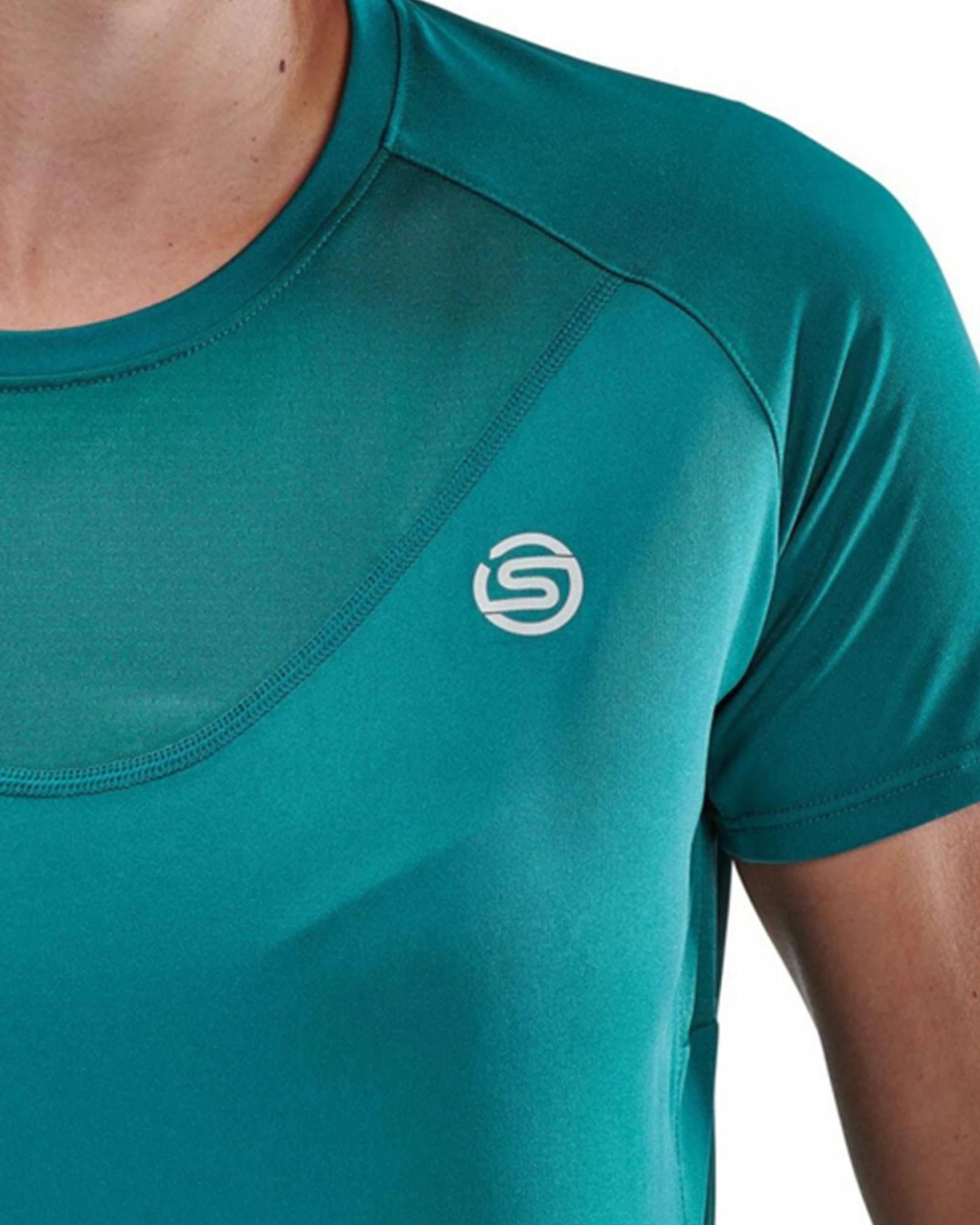 4 SKINS Compression Series-3 Women's SS Top Activewear TEAL, 4 of 4