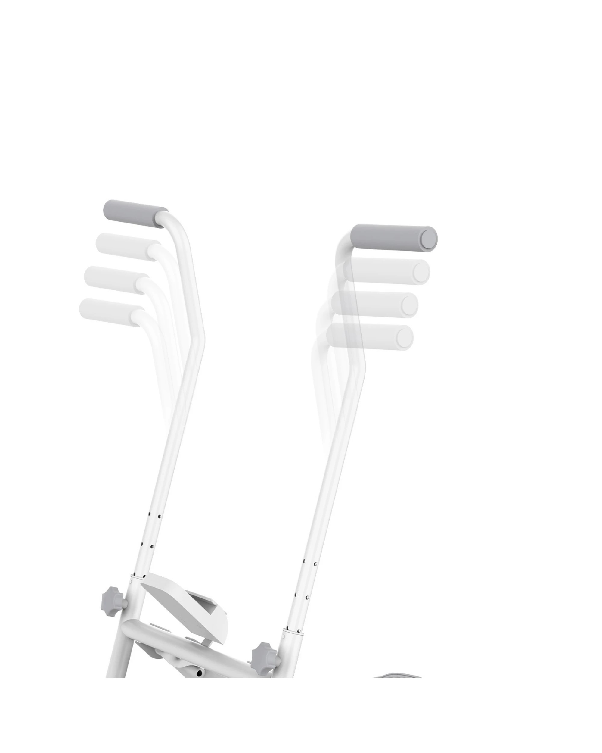 3 Advwin Vertical Climber Exercise Machine Adjustable Stair Stepper White, 3 of 7