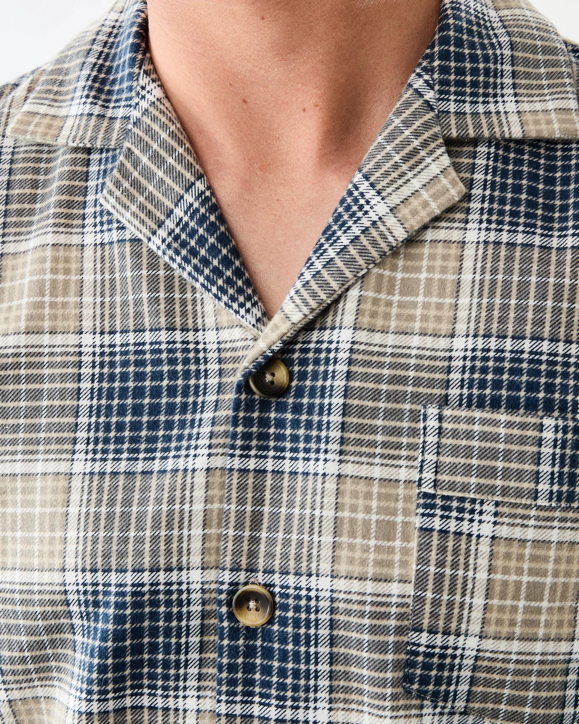 5 Print Flannel Pyjama Set Cnl Chk 2, 5 of 8