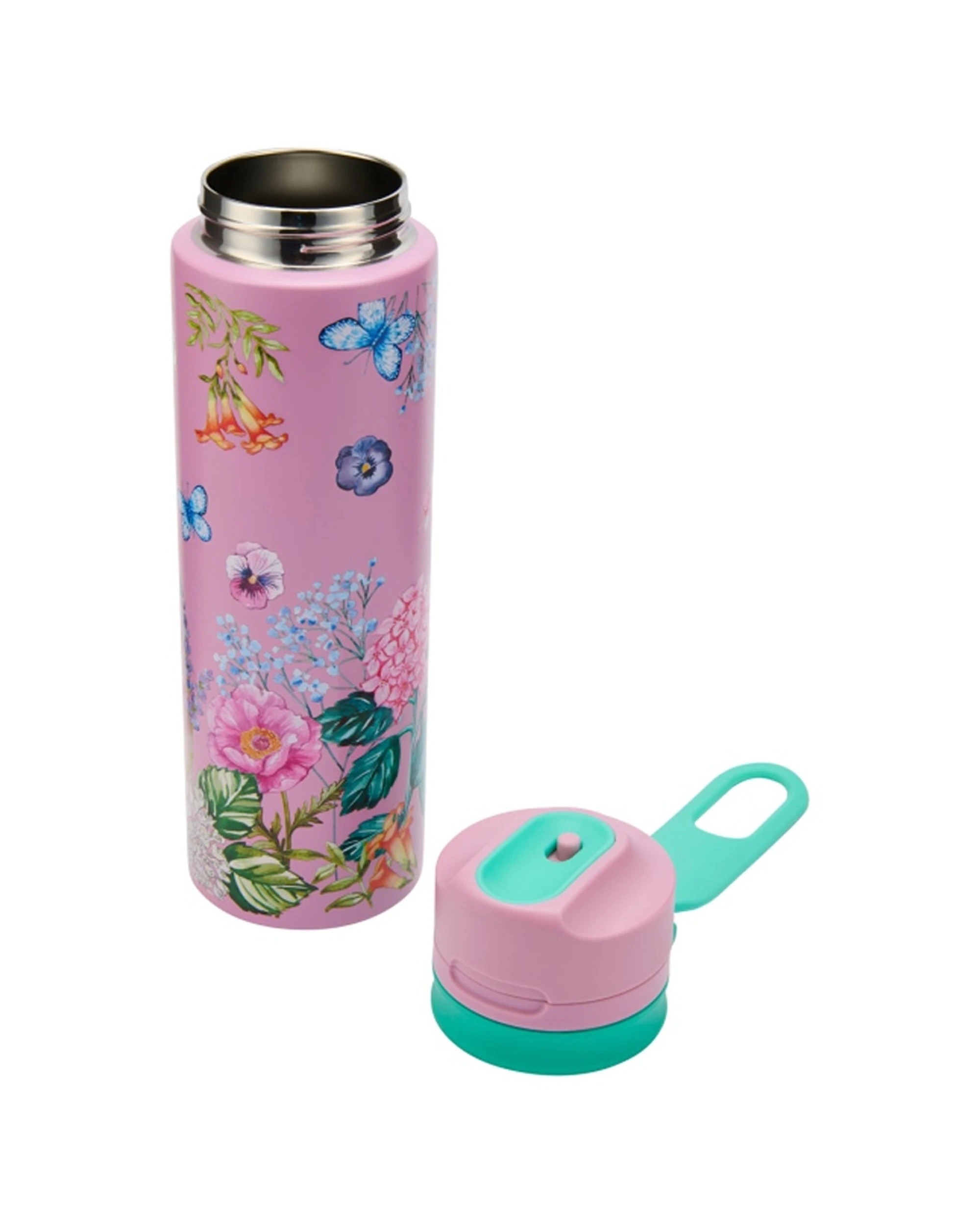 3 Maxwell And Williams Double Wall Insulated Botanica Chug Bottle 750ml Gift Boxed - Pink, 3 of 4