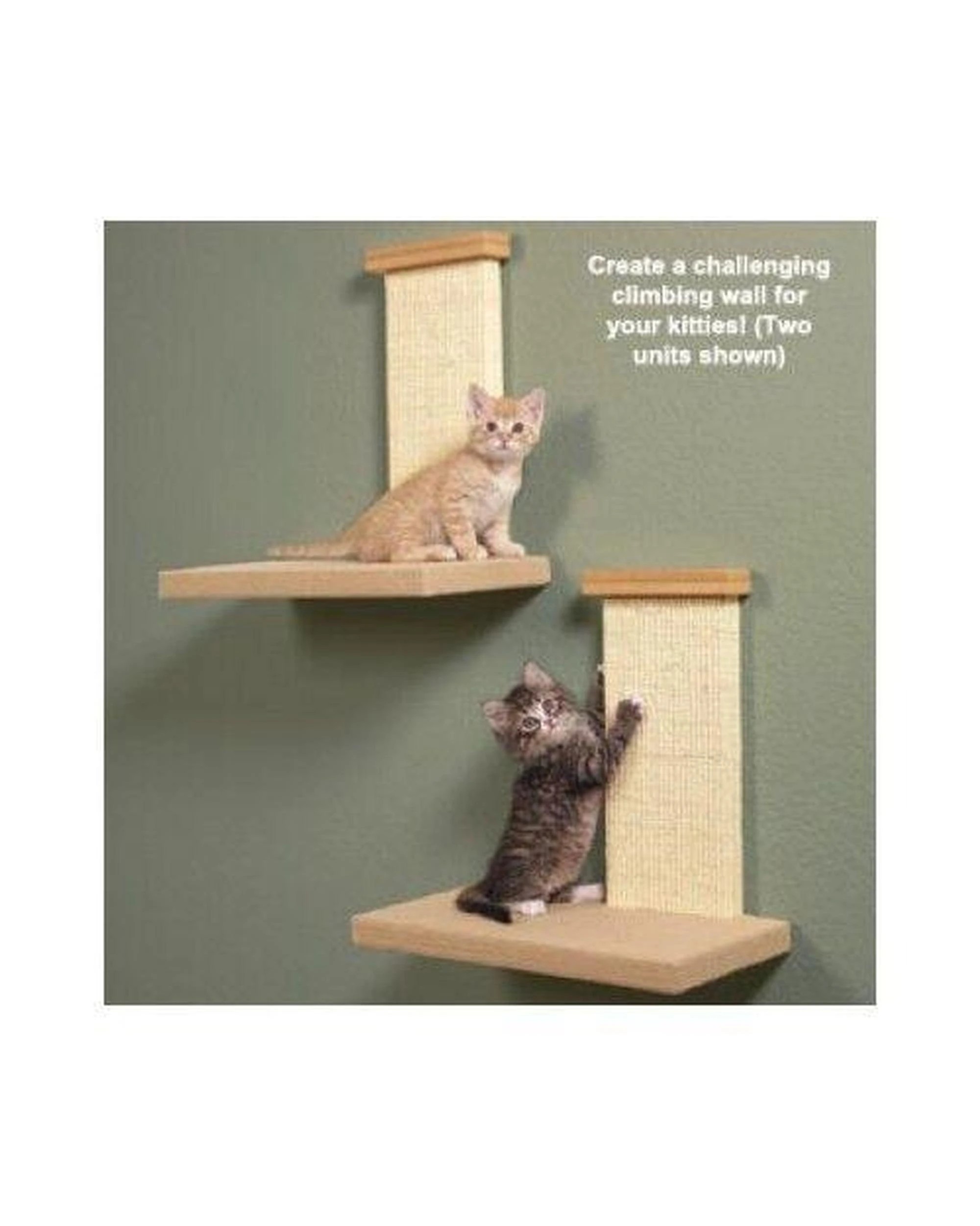 4 SmartCat Sky Climber Wall Mounted Durable Cat Scratching Post, 4 of 6