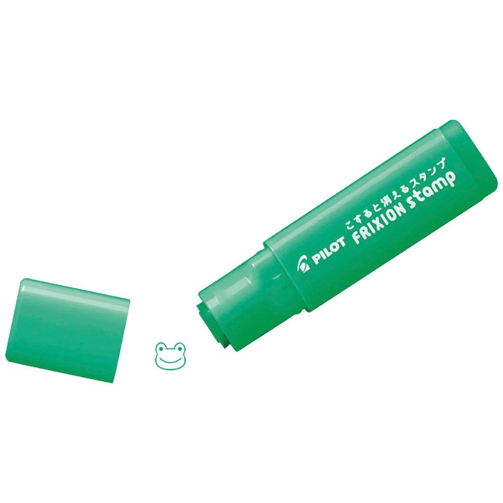 1 PILOT Frixion Frog Stamp Green, 1 of 2