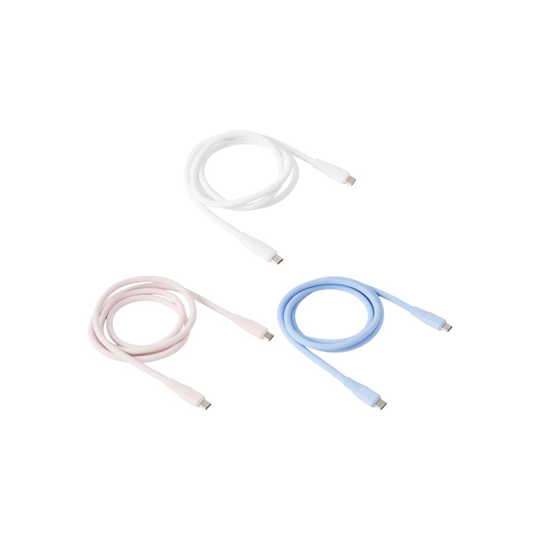 2 USB-C to USB-C Silicone Cable - Assorted, 2 of 5