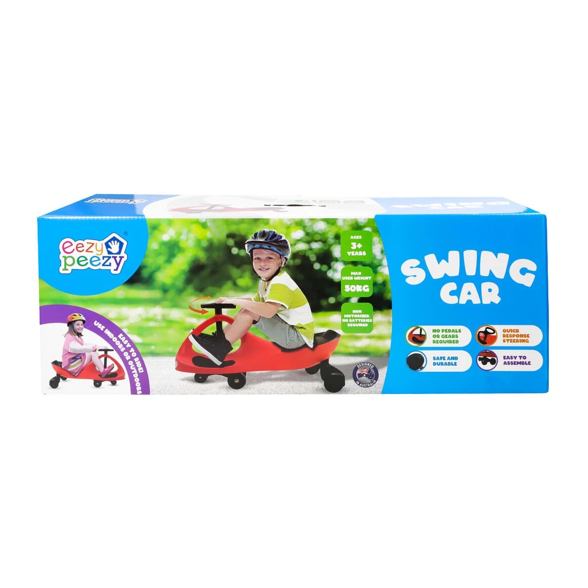 4 Eezy Peezy Swing Car - Red, 4 of 7