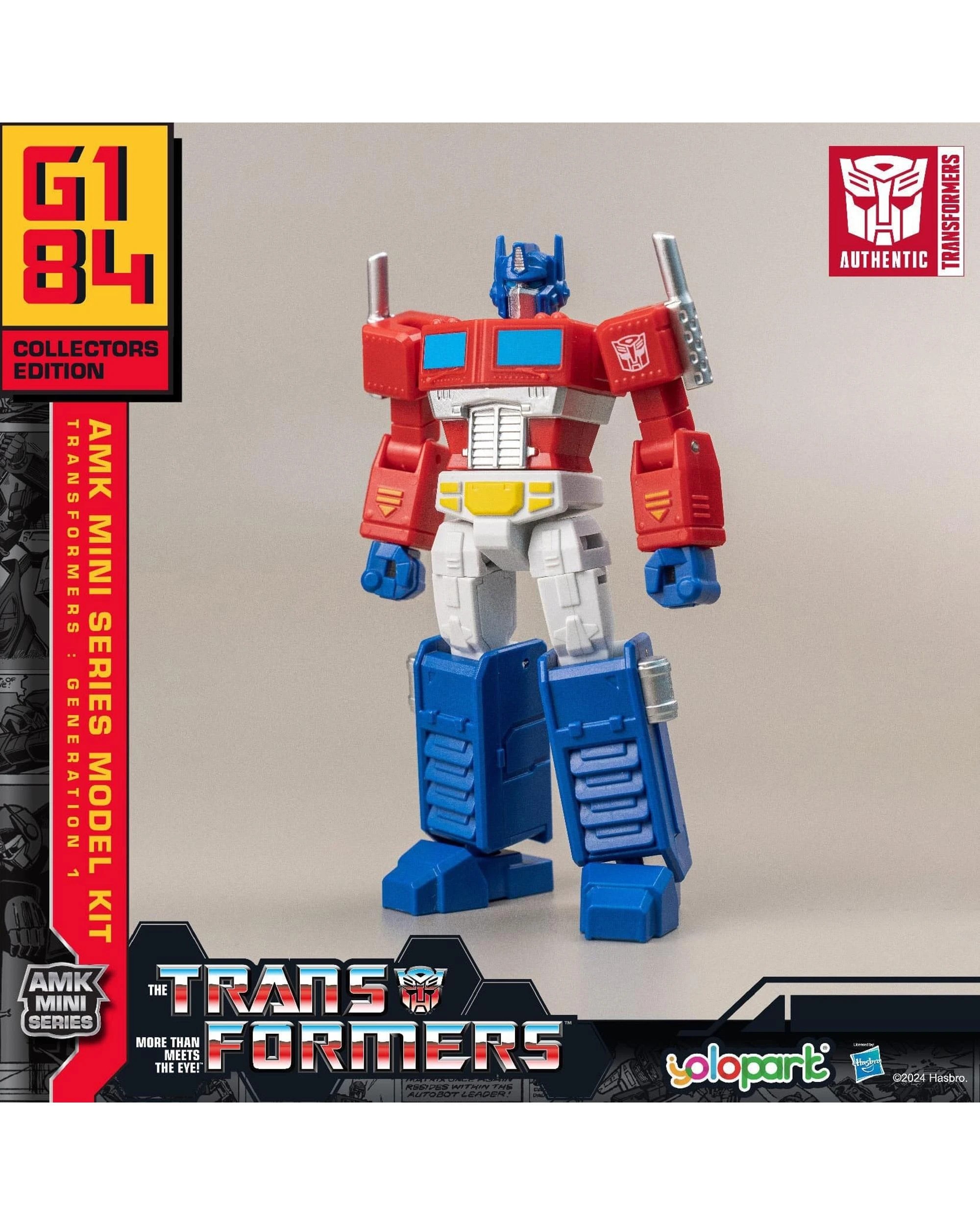 5 Yolopark AMK Mini Series Transformers Generation One 12cm Model Kit Blind Box, 5 of 10