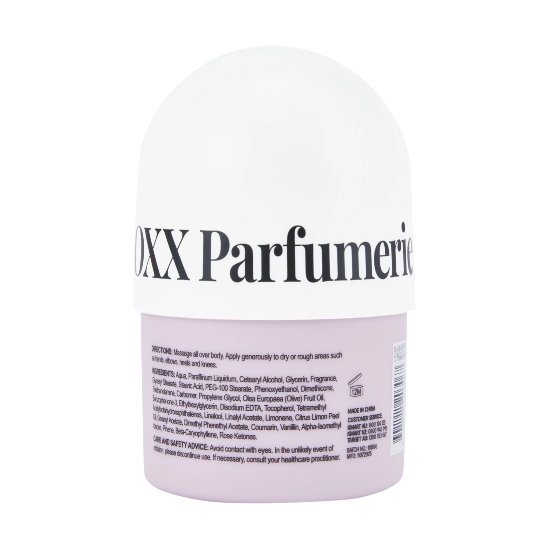 3 OXX Fragrance Fleur Body Butter 240ml - Redcurrant, Rose & Vanilla, 3 of 3