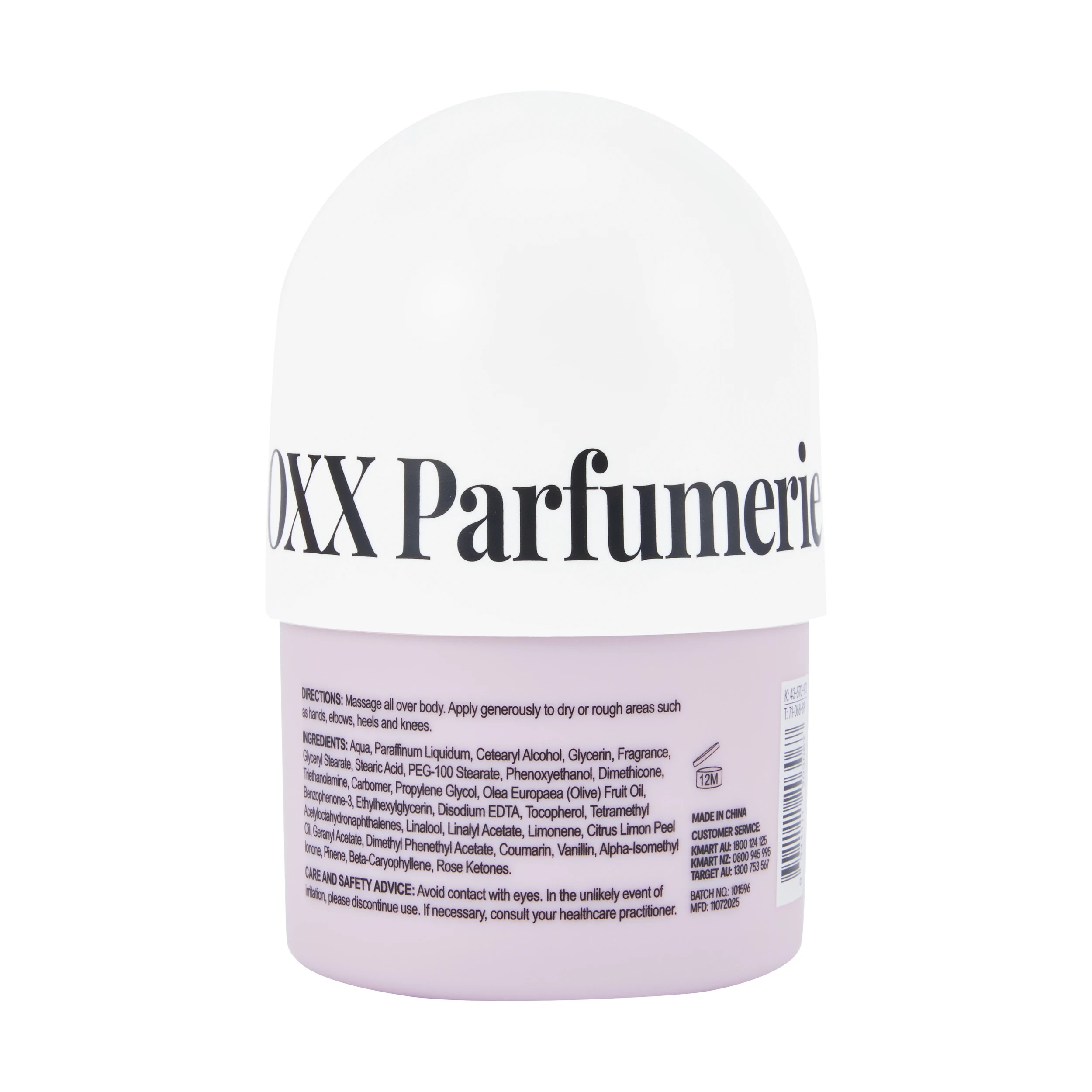 3 OXX Fragrance Fleur Body Butter 240ml - Redcurrant, Rose & Vanilla, 3 of 3