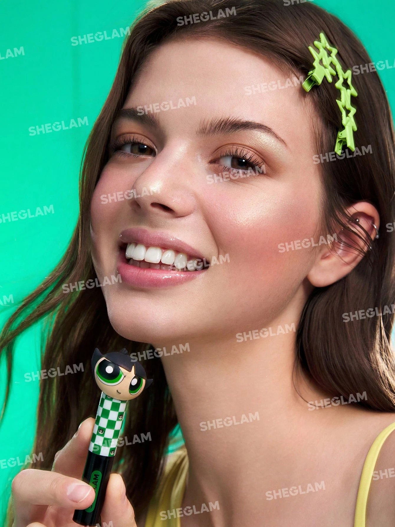 3 The Powerpuff Girls x SHEGLAM Power-Noia Shimmer Stick - Spice, 3 of 6