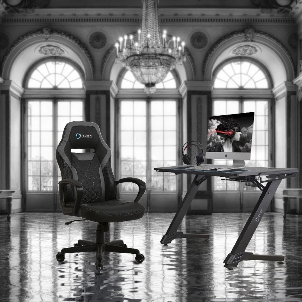 6 ONEX GX1 Gaming Chair Black Ergonomic Chairs and Desk Chairs, 6 of 6