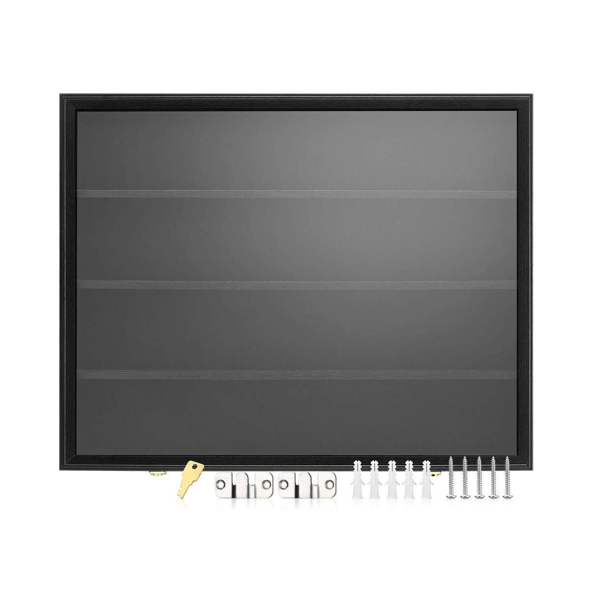 4 Ausway Sports Card Display Case UV Graded Wall Mounted Cabinet, 4 of 9