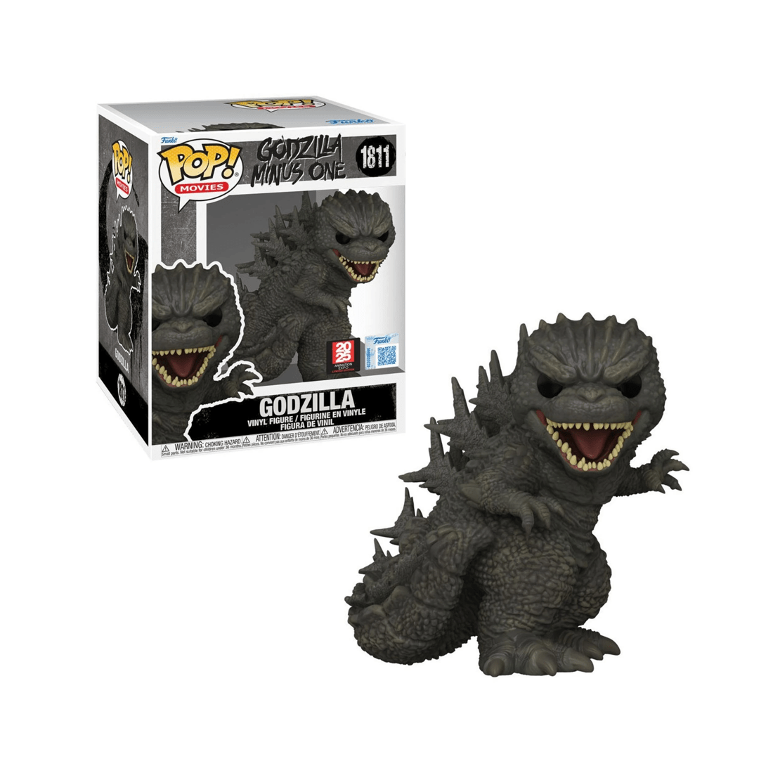 1 Funko Godzilla Minus One Godzilla - 2025 Anime Expo Exclusive -  6 inch Funko POP! Vinyl, 1 of 3
