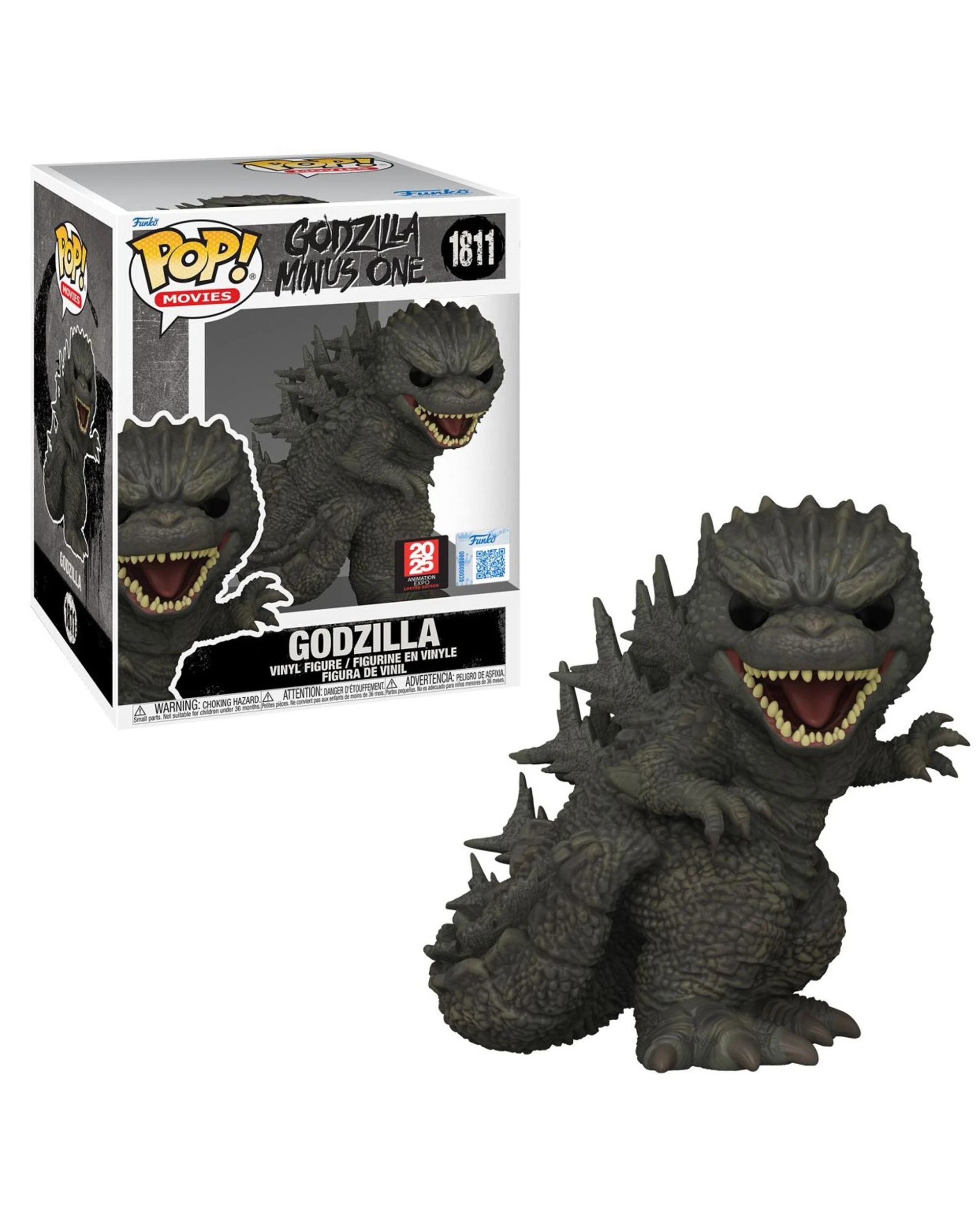 1 Godzilla Minus One Godzilla - 2025 Anime Expo Exclusive -  6 inch Funko POP! Vinyl, 1 of 3