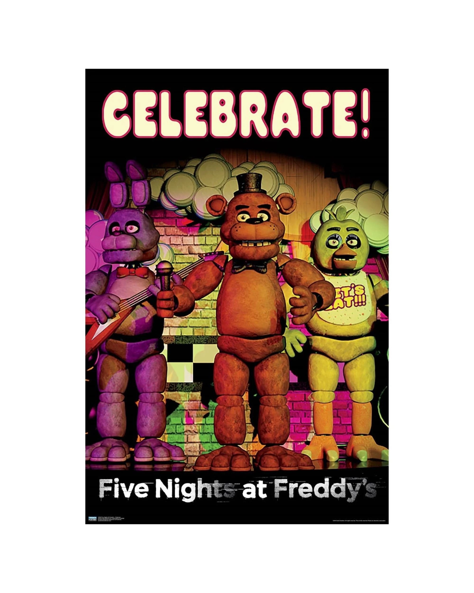 1 Five Nights At Freddy's Celebrate Poster, 1 of 1