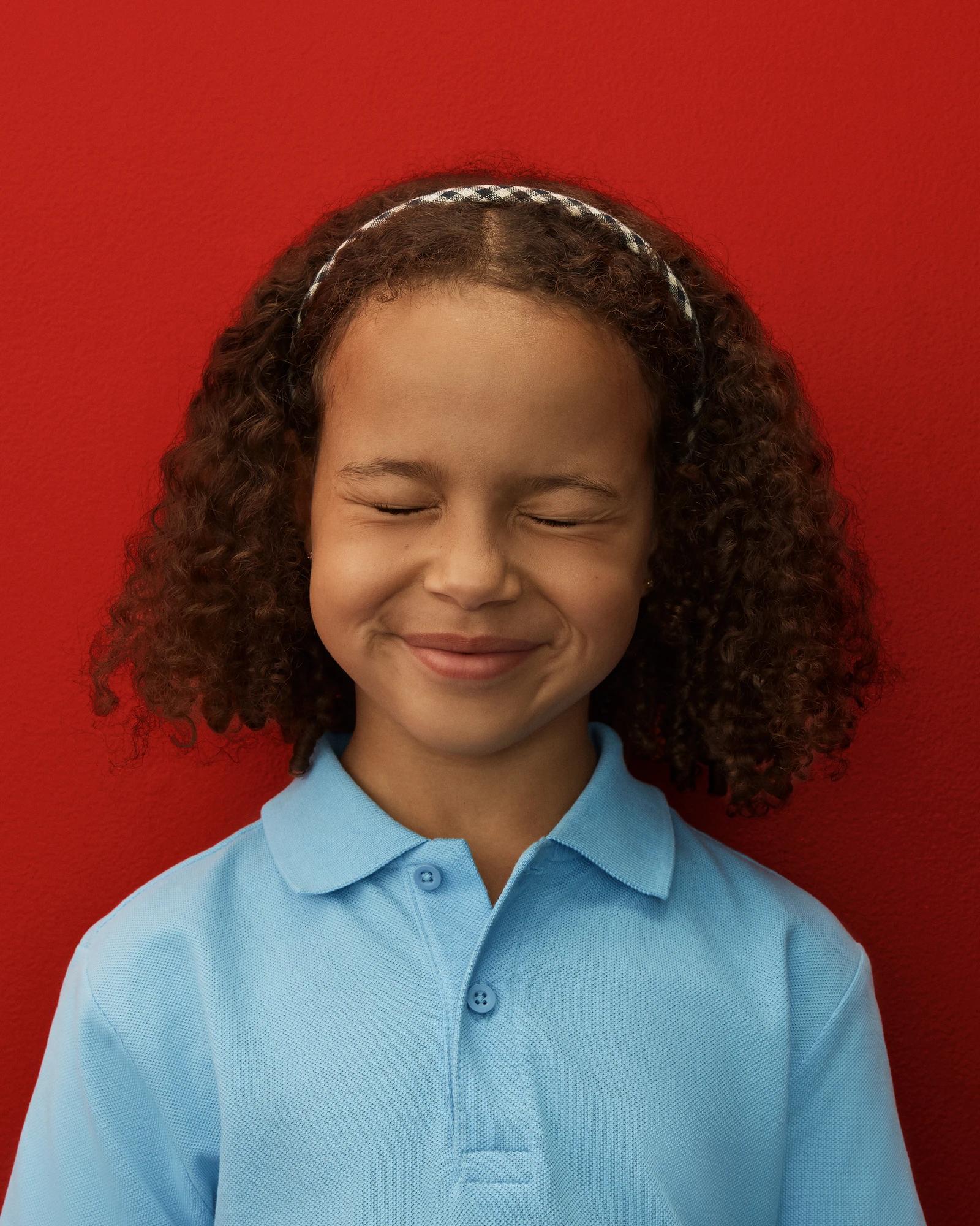 5 Target School Polo T-shirt LIGHT BLUE, 5 of 8