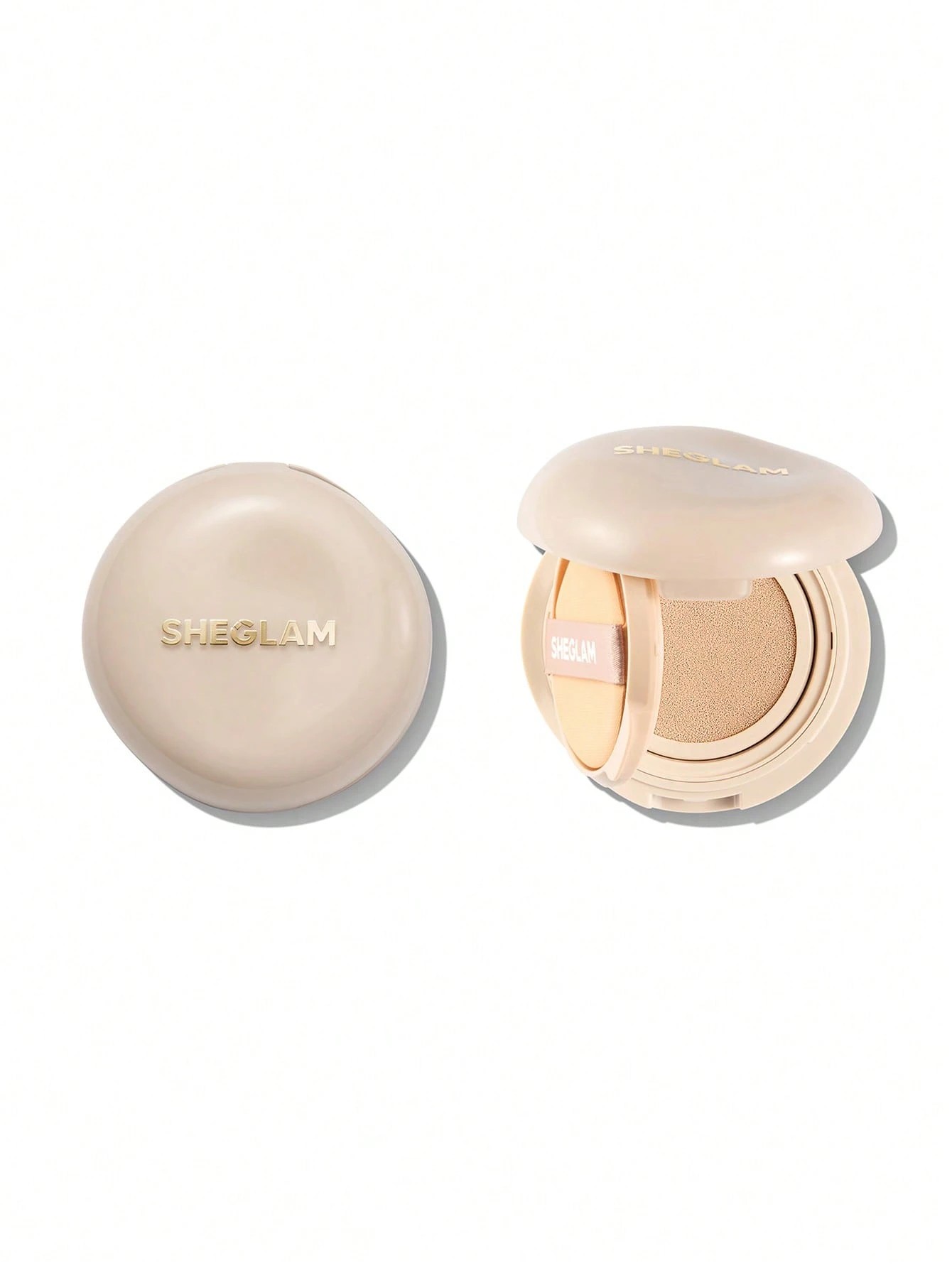 1 SHEGLAM Lock & Go Long-Lasting Cushion Foundation - Porcelain, 1 of 9