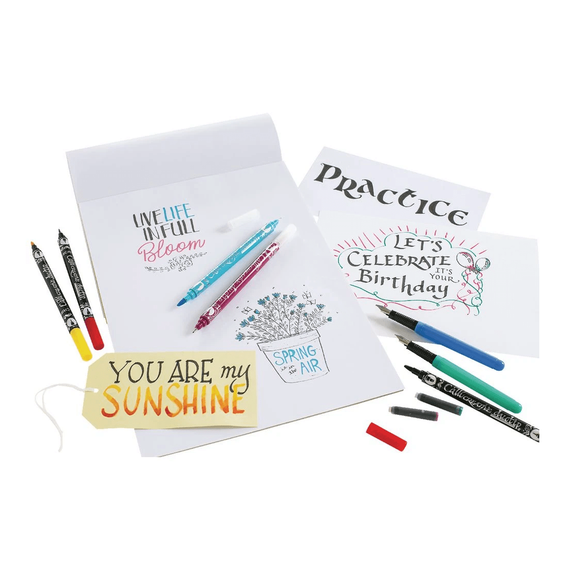 6 Manuscript Calligraphy Compendium Set 29 Piece, 6 of 6