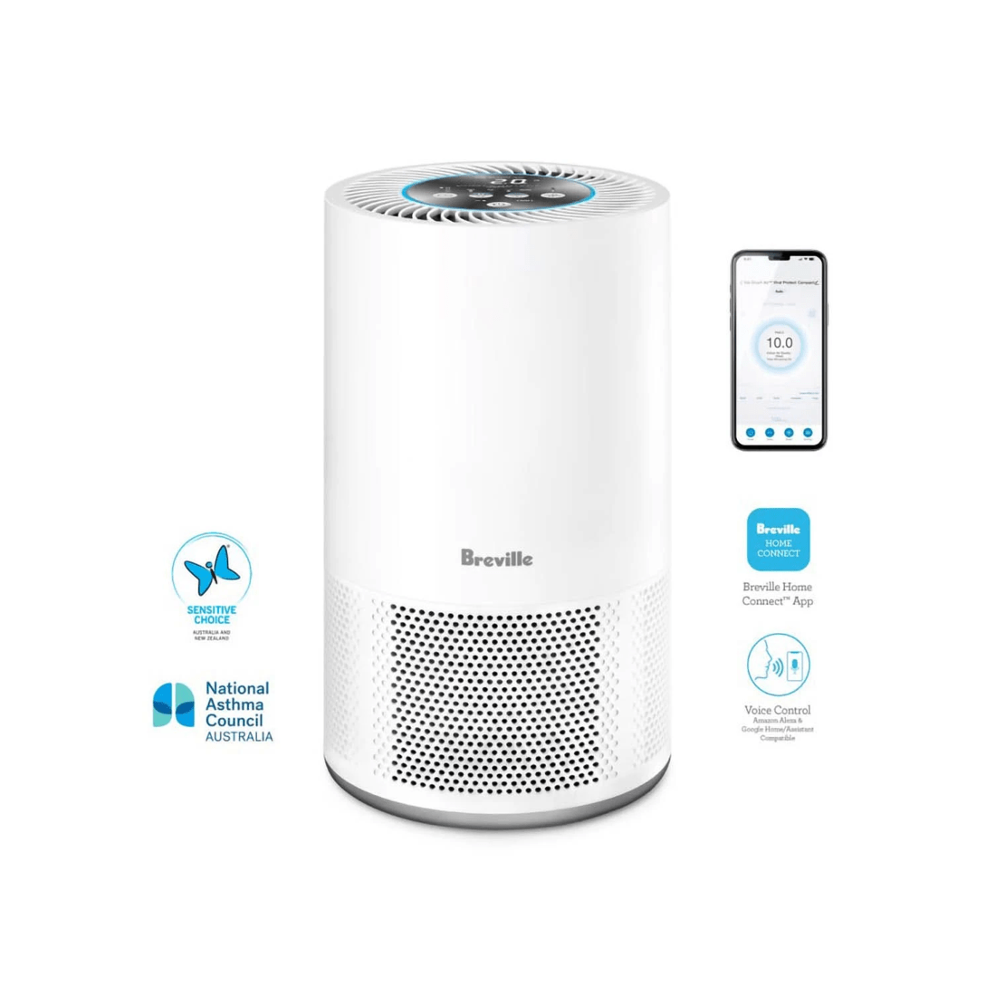 2 Breville The Smart Air Viral Protect Compact Purifier, 2 of 5