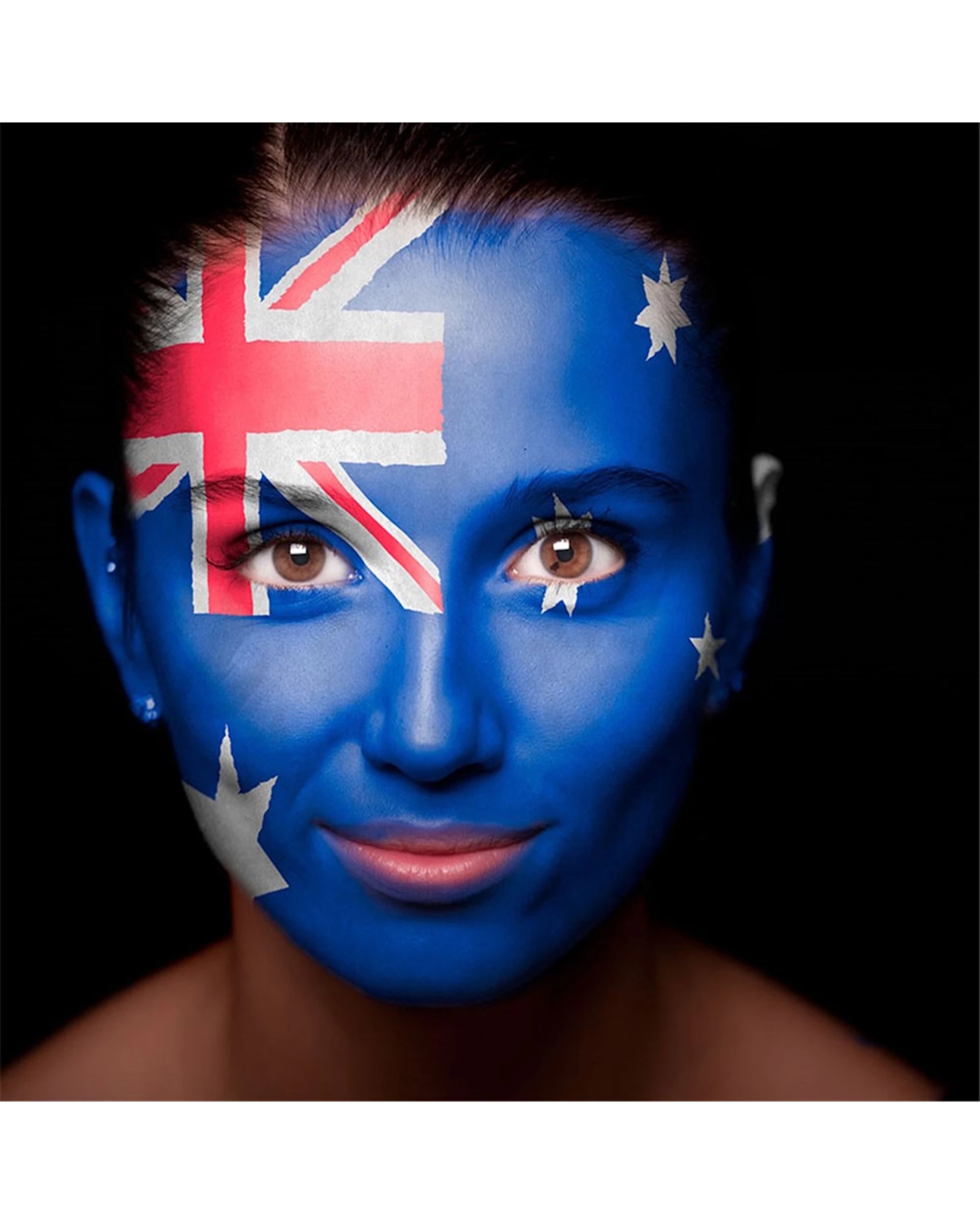 2 Party Planet Aussie Red White and Blue Face Paint Set - Multi, 2 of 4