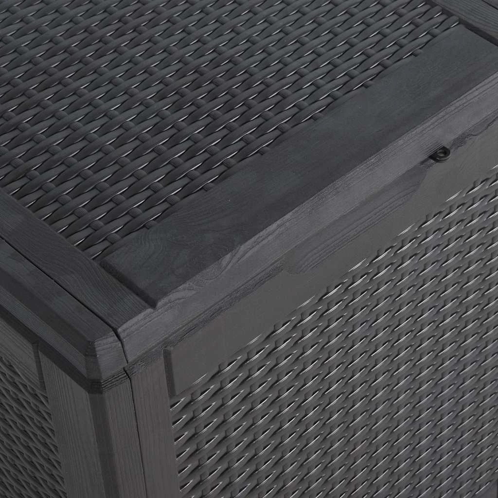 8 vidaXL Storage box Ample Storage - Black, 8 of 9