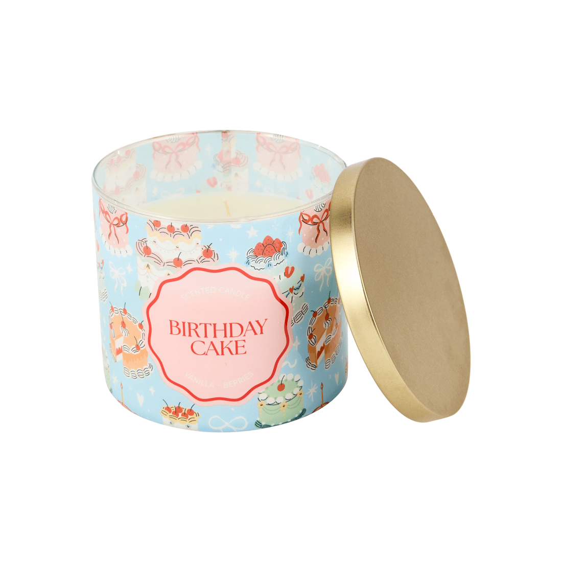 4 Graphic Birthday Cake Candle, 4 of 5