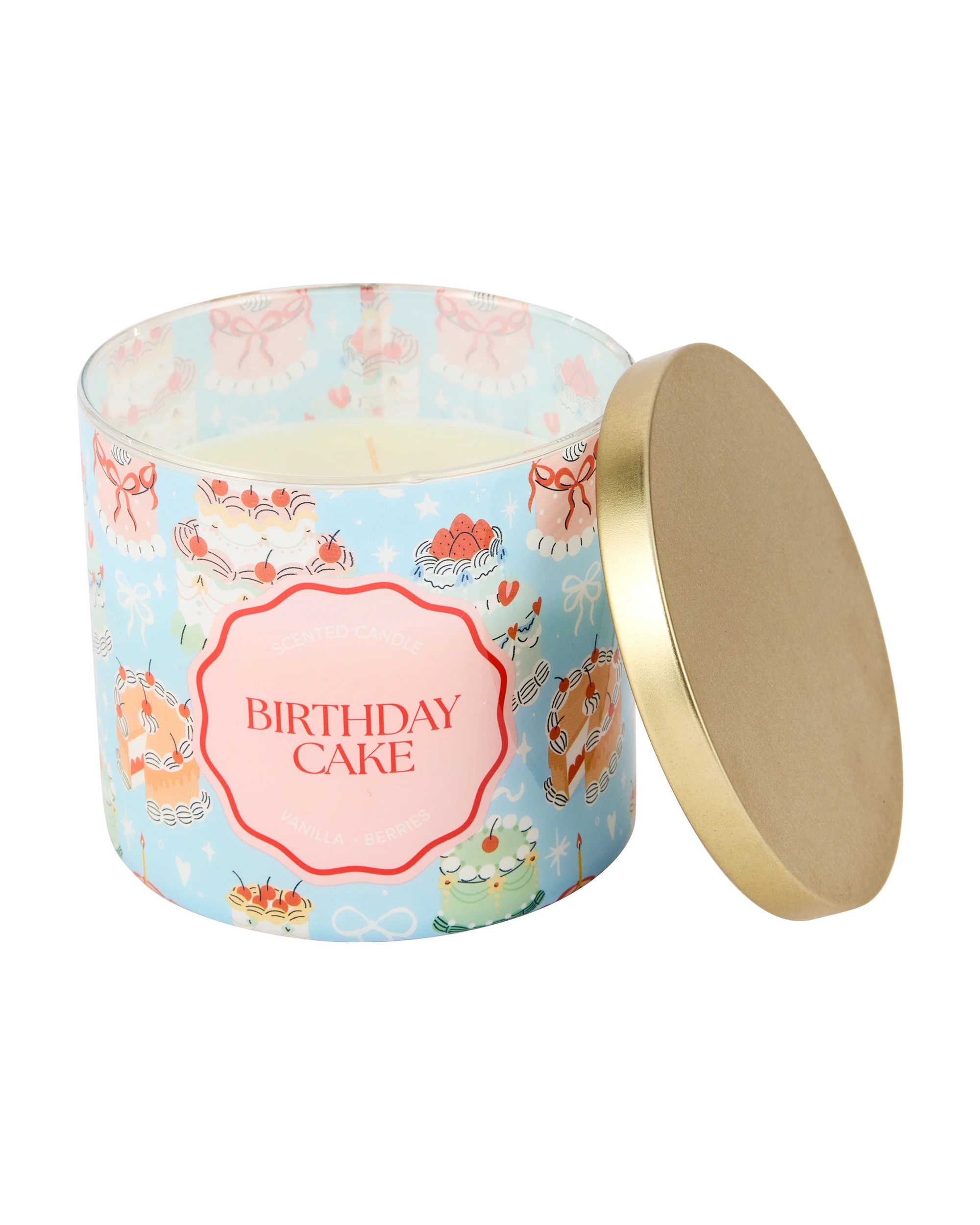 4 Graphic Birthday Cake Candle, 4 of 5