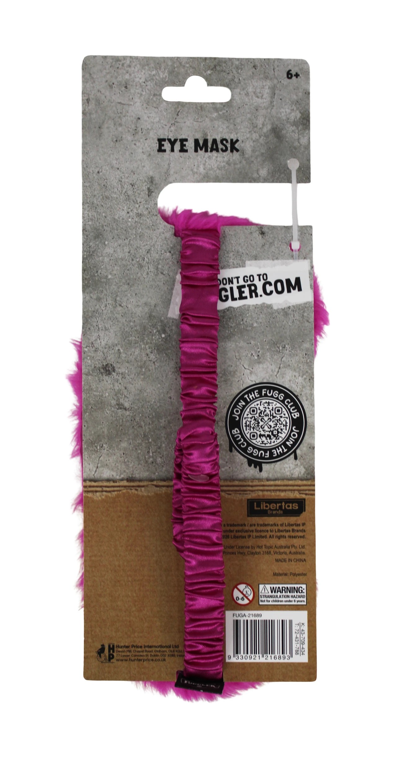 4 Fuggler Eye Mask - Pink, 4 of 4