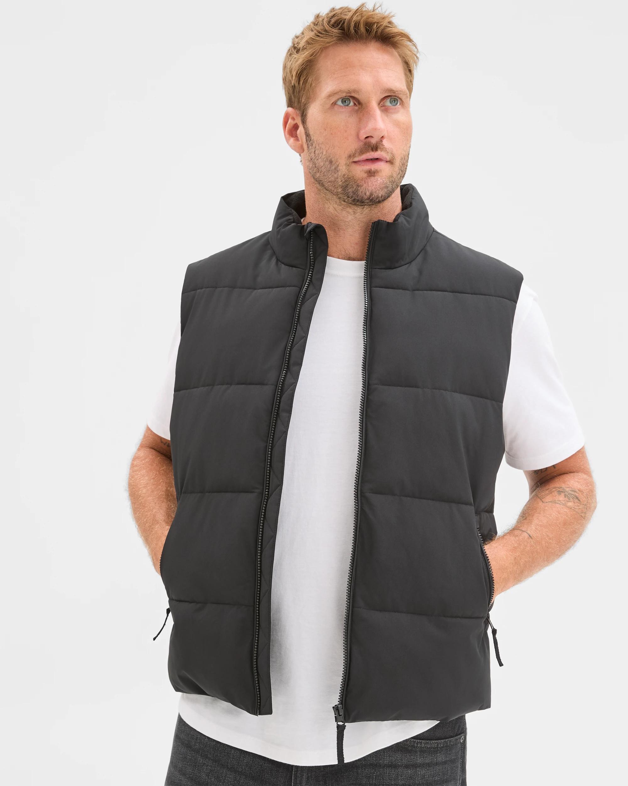 4 Target Man Core Puffer Vest BLACK, 4 of 6