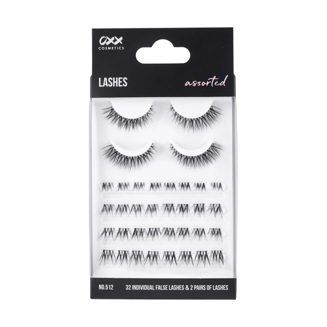 1 OXX Cosmetics Assorted False Lashes - No. 512, 1 of 5