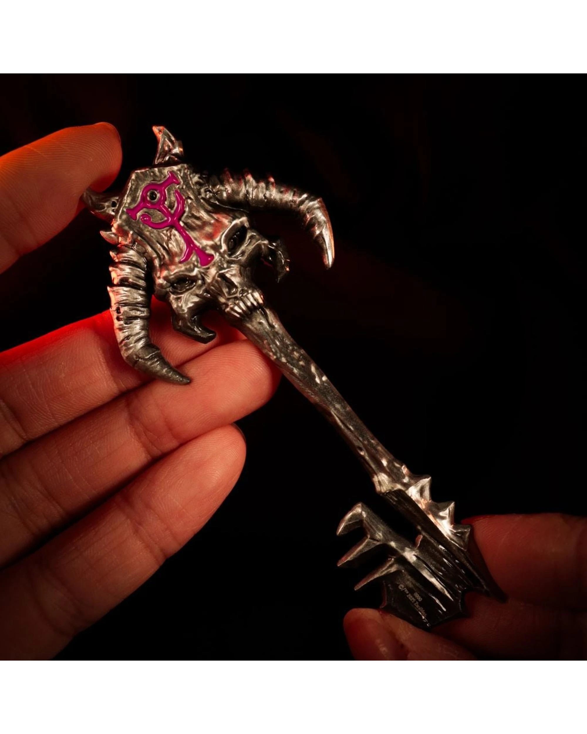 4 Fanattik Doom The Dark Ages Limited Edition Secret Key Metal Replica, 4 of 4