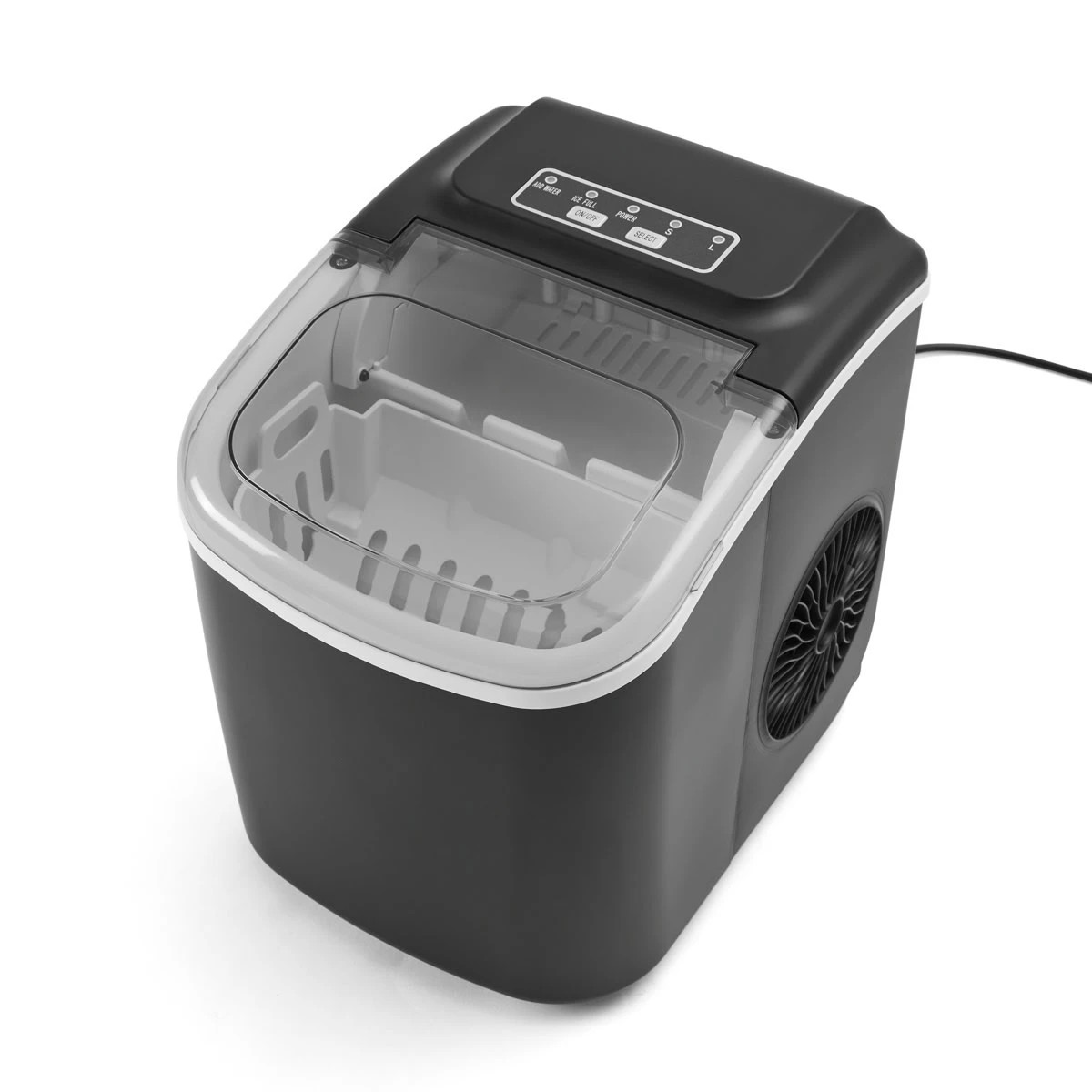 4 1.2L Ice Maker - Black, 4 of 8