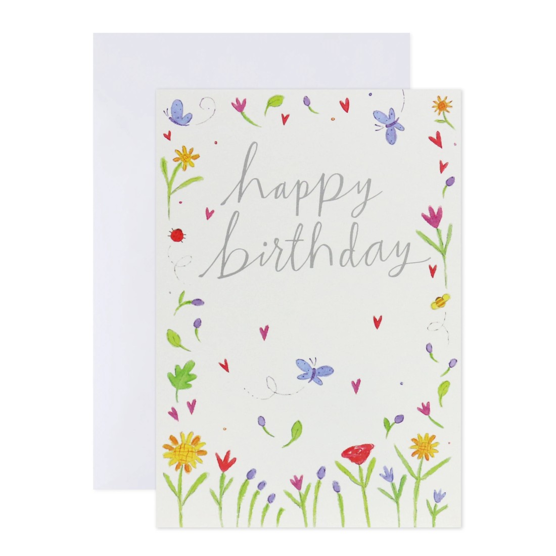 1 Creative Publishing from Hallmark Birthday Card - Soft Florals, 1 of 3