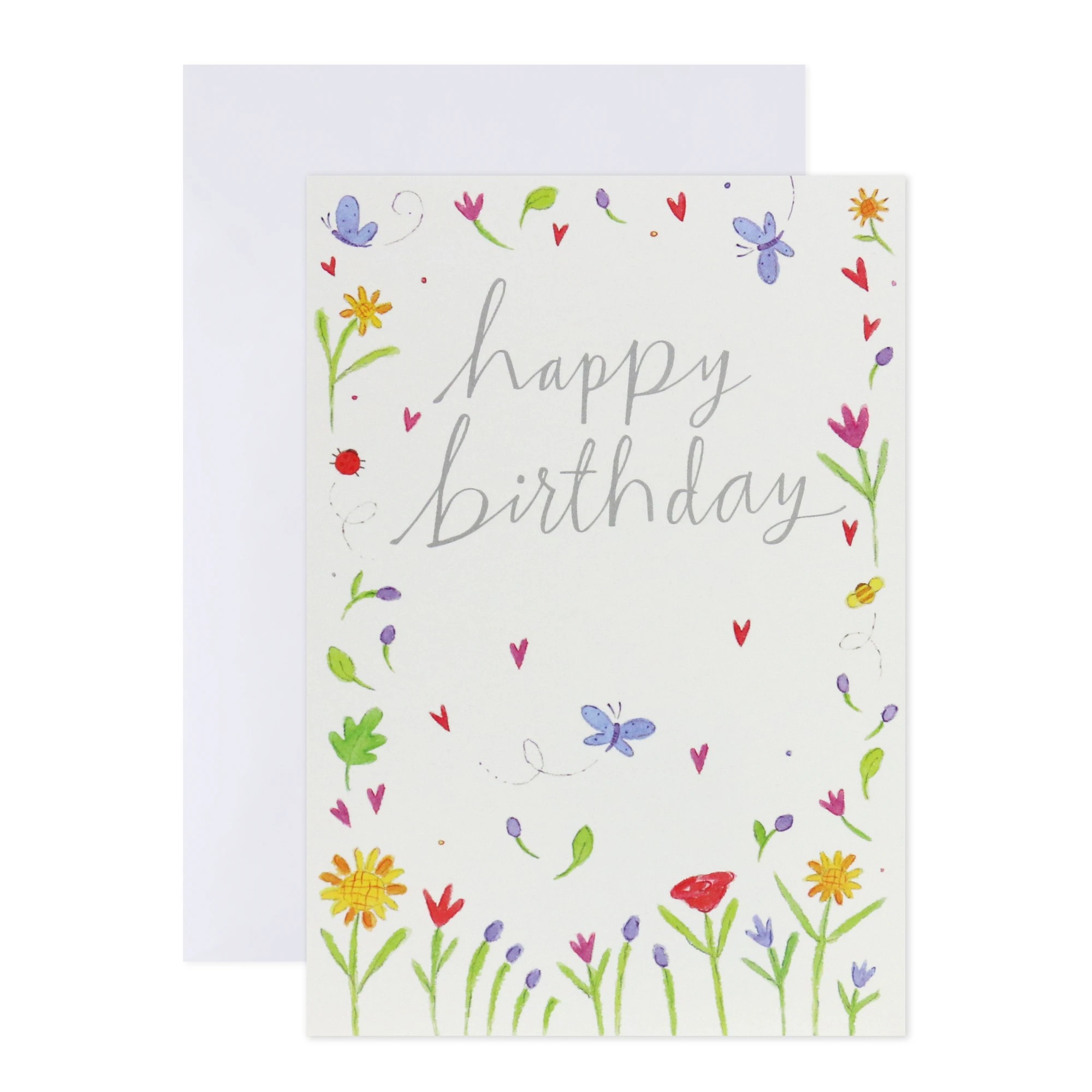 1 Creative Publishing from Hallmark Birthday Card - Soft Florals, 1 of 3