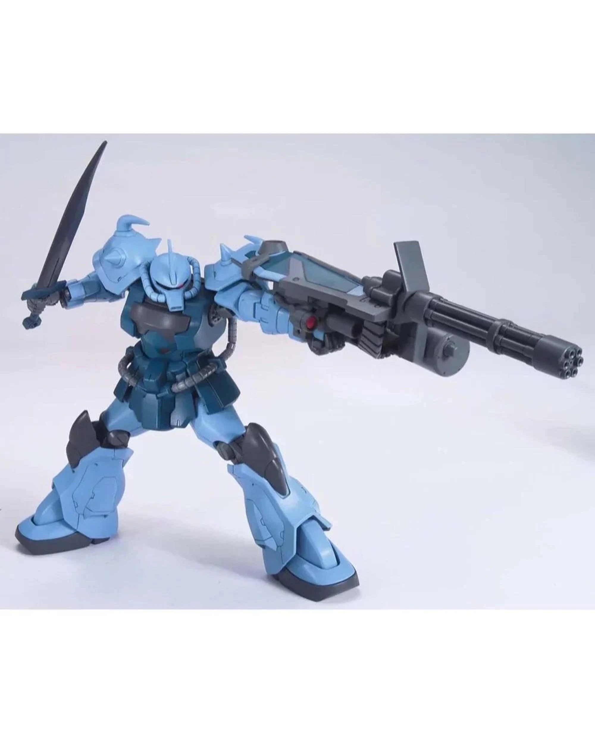 6 Bandai Gundam MG MS-07B3 Gouf Custom 1/100 Model Kit, 6 of 6