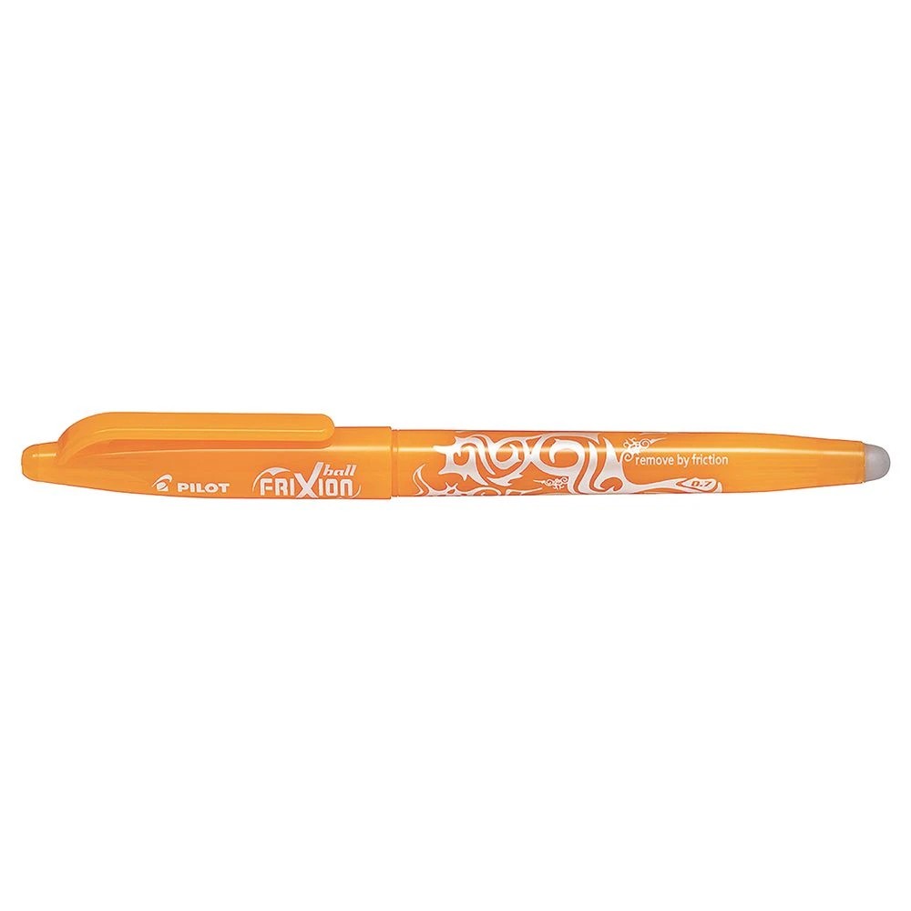 2 PILOT Frixion Erasable Ball Gel Pen 0.7mm Apricot Orange, 2 of 3
