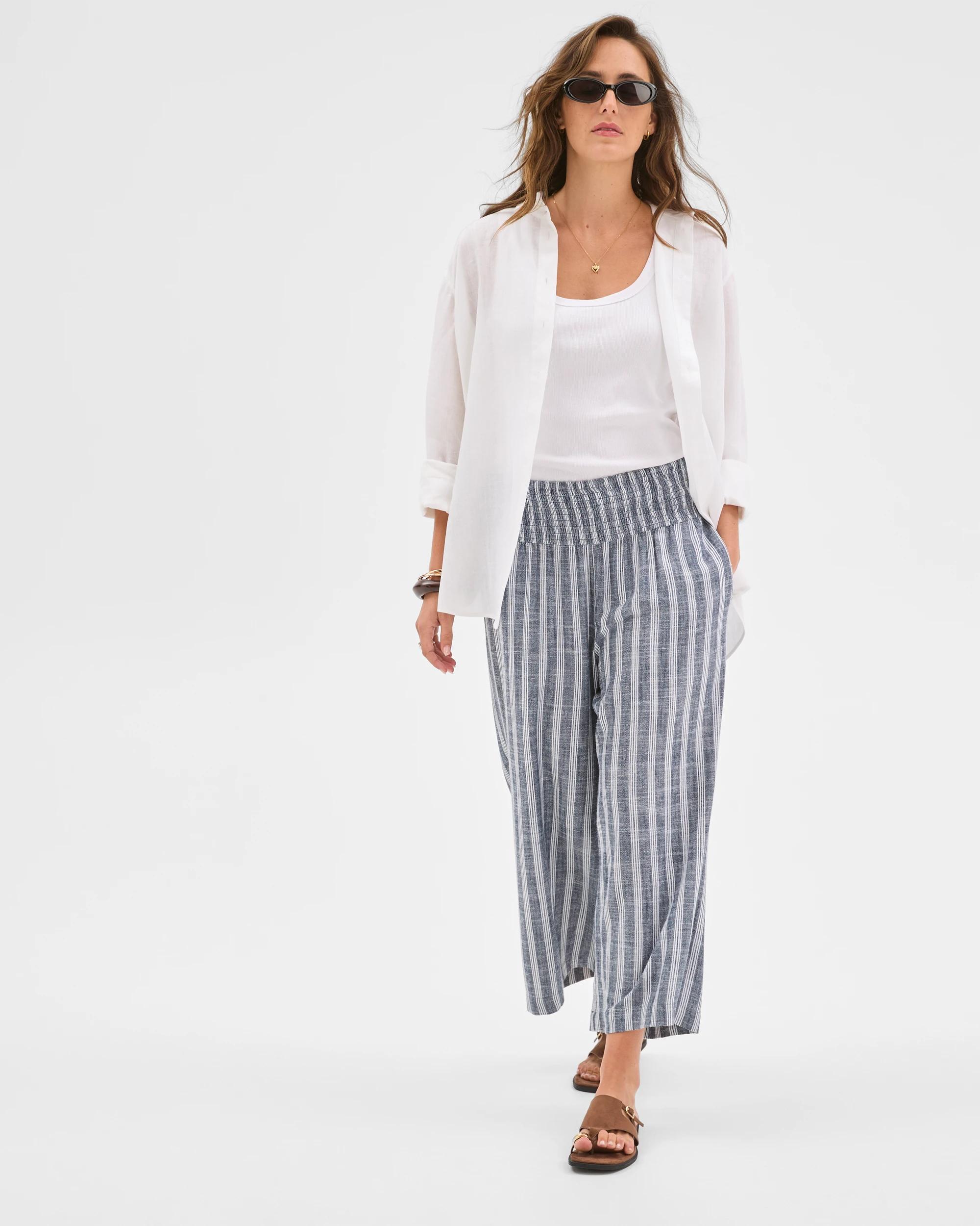 1 Target Resort Stripe Culotte Pants , 1 of 6