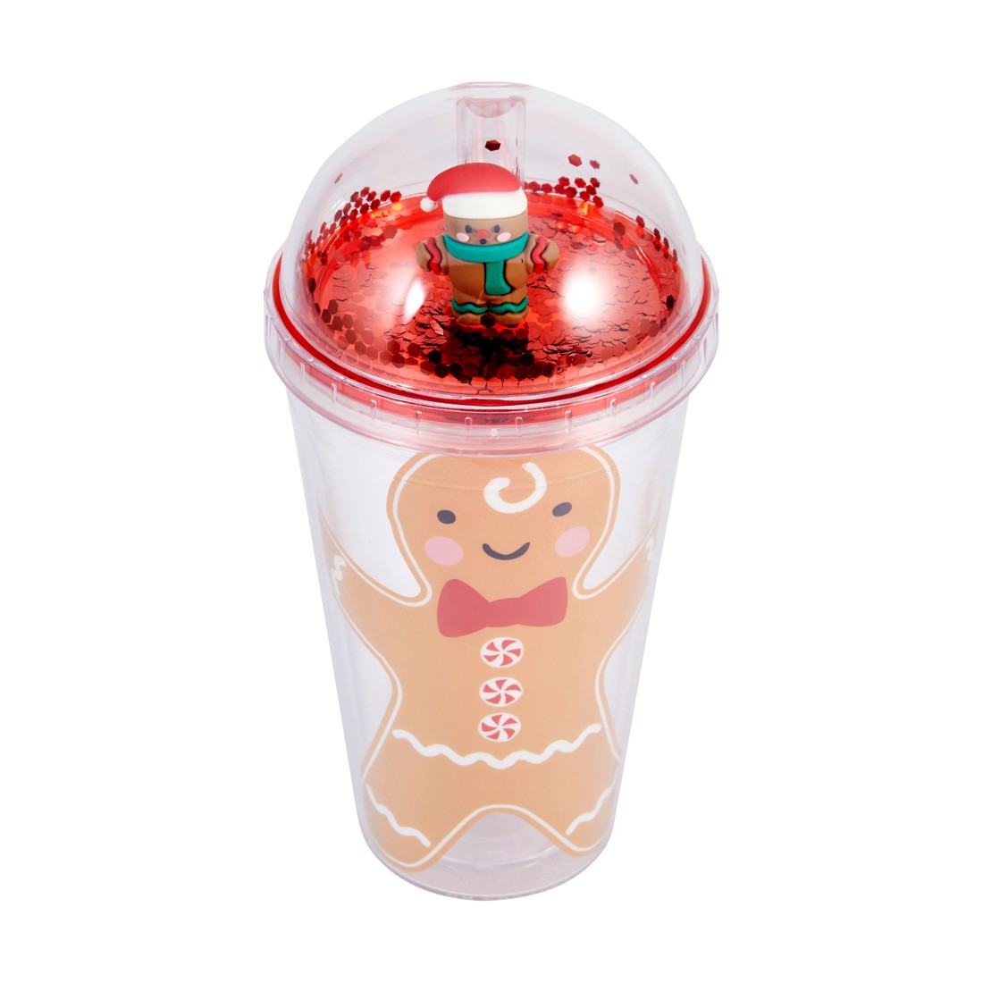 4 Double Wall Gingerbread Man Tumbler, 4 of 7