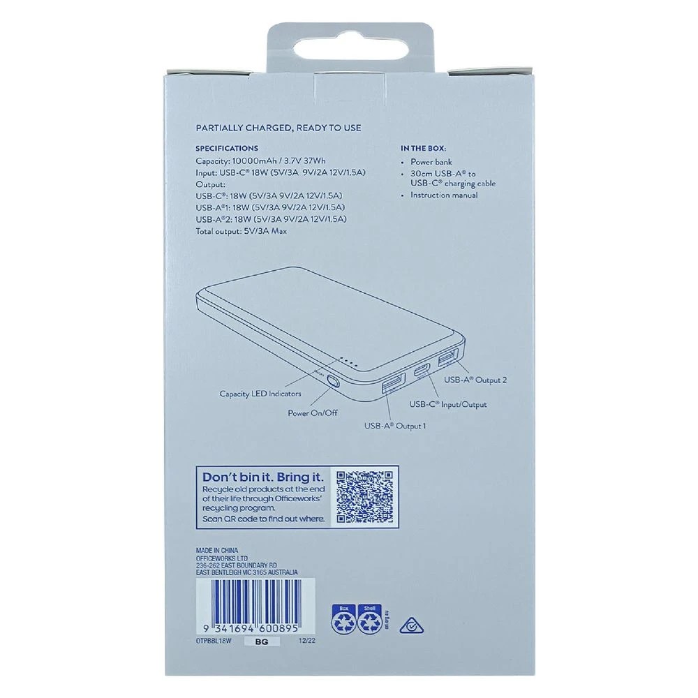 9 Otto Powerbank 18W Euphoric Blue, 9 of 10