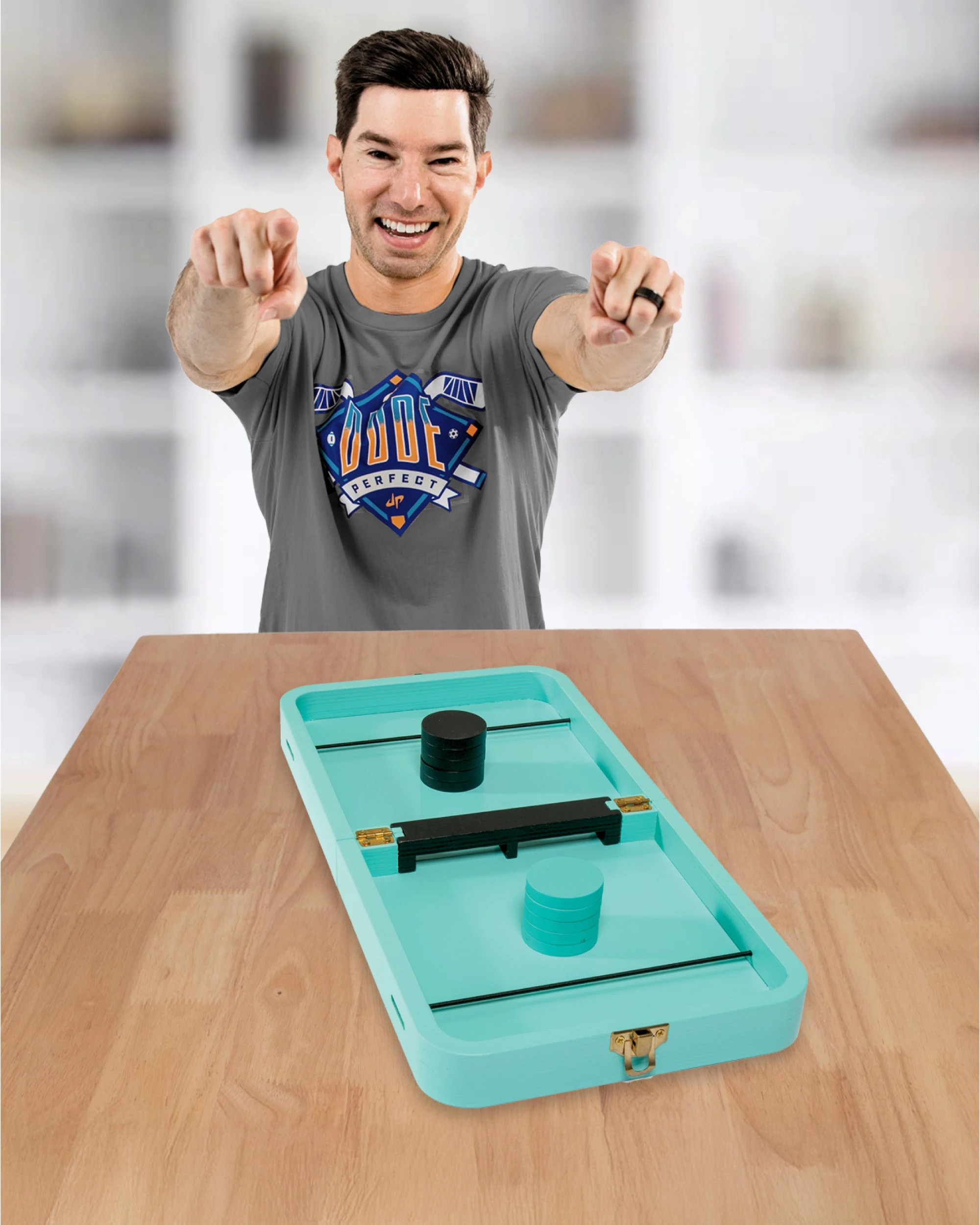 3 Global Shop Direct Dude Perfect Sling Puck Level up Game Nights with the Ultimate Dude Perfect Gaming Experience, 3 of 8