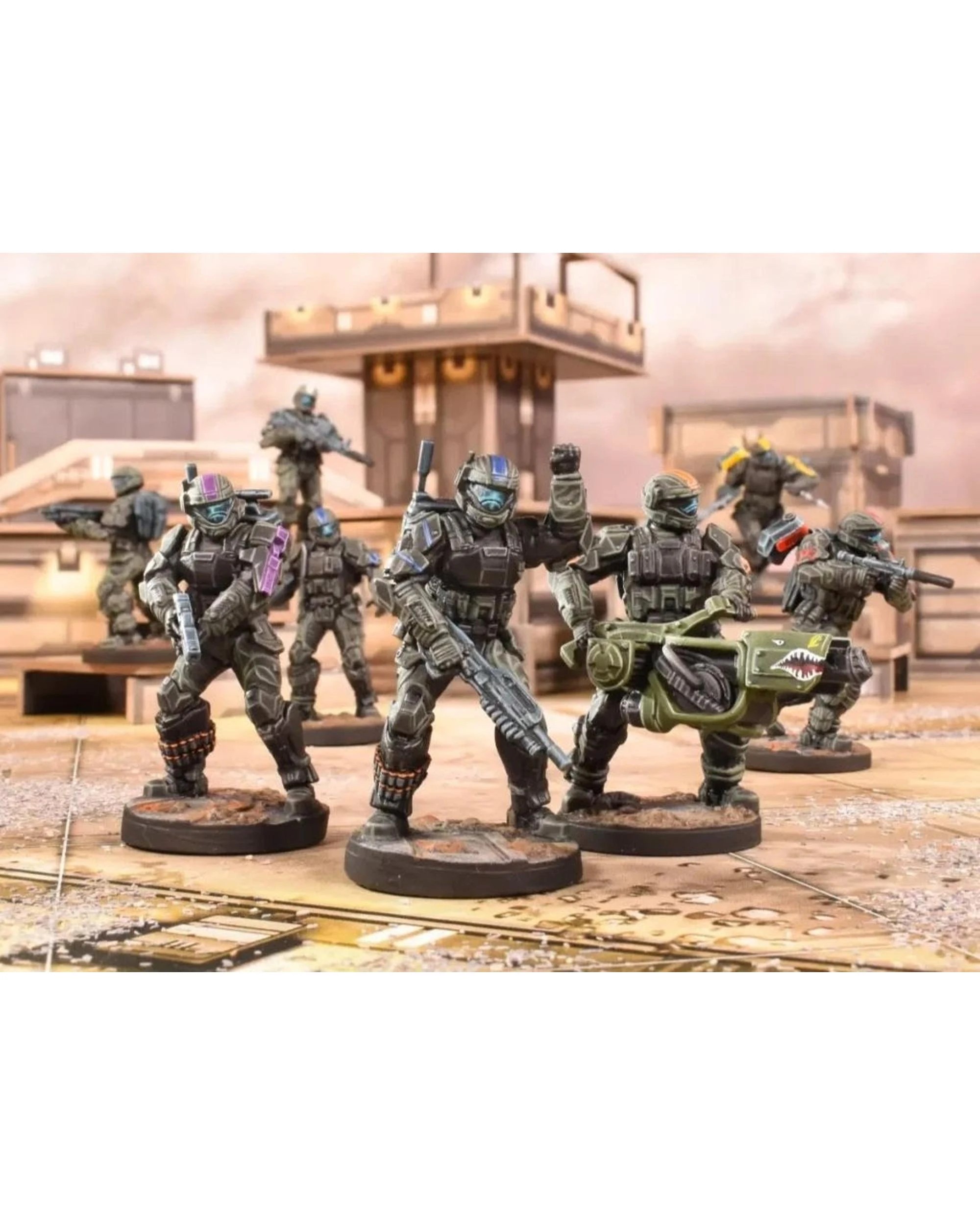 6 HALO Flashpoint: ODST Feet First Into Hell Board Game, 6 of 6