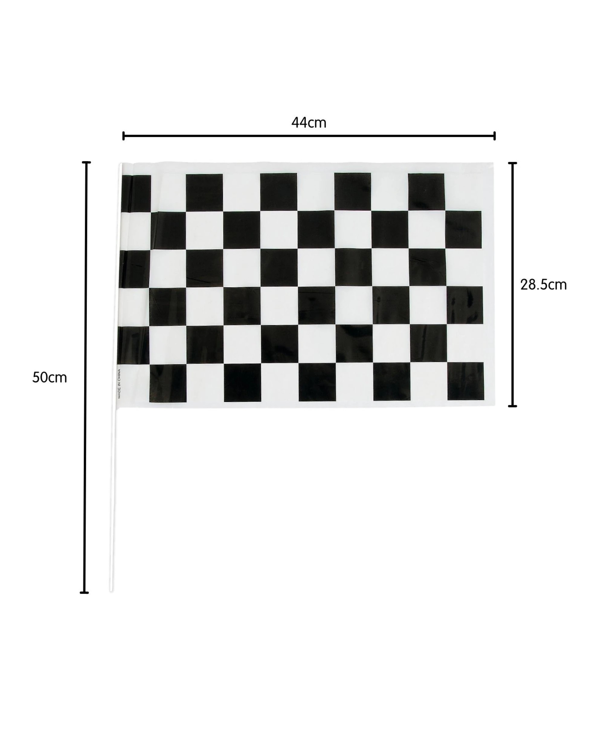 3 Fun Express Large Chequered Flags Pack of 12 - Pattern, 3 of 3