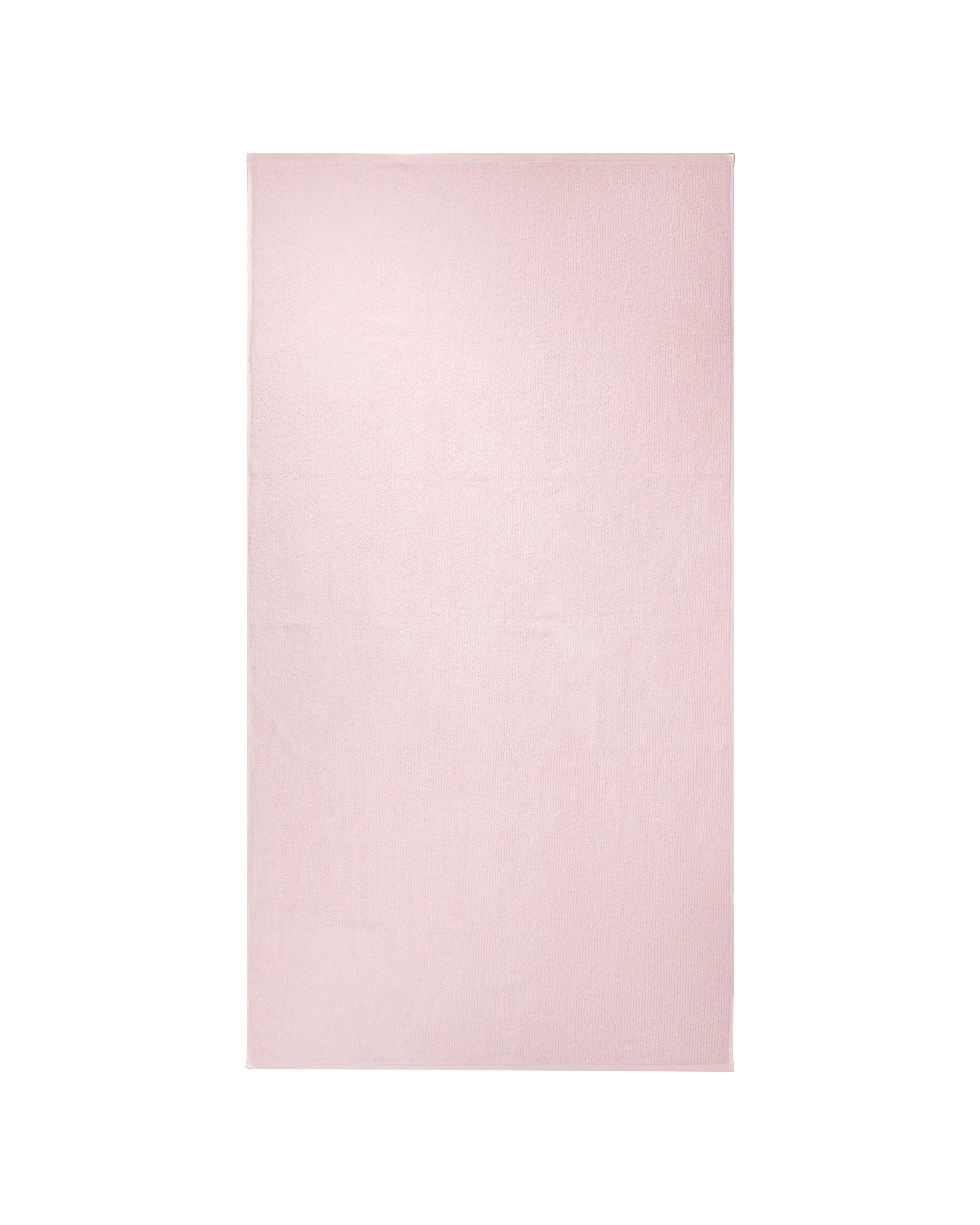 3 Ribbed Cotton Bath Sheet - Pink, 3 of 5